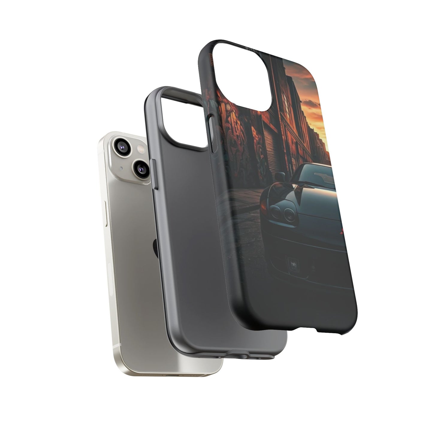 Mitsubishi 3000GT VR4 Street Life-Dual Layer Ultra Tough Phone Case Printify by The Night Shift Automotive Apparel