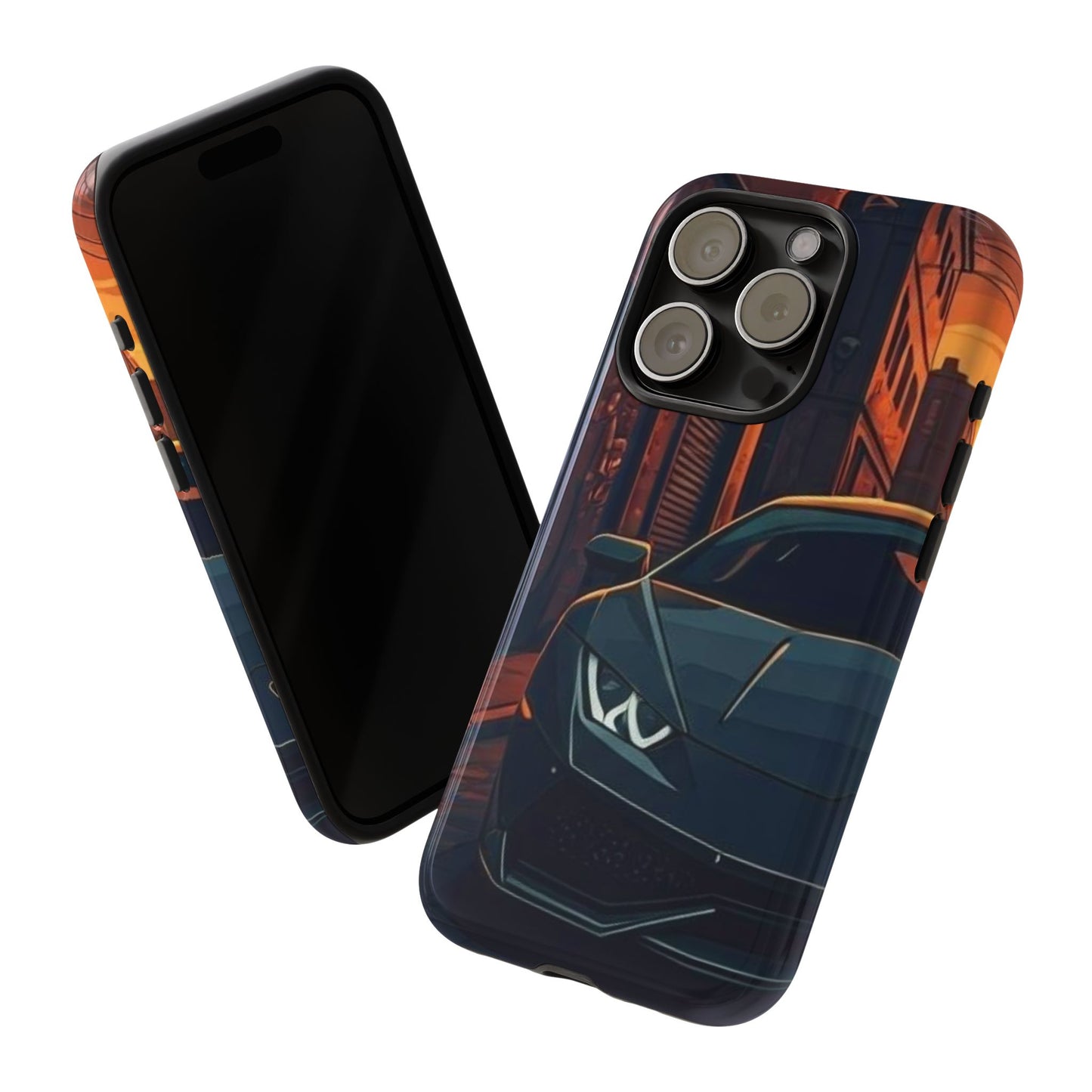 Lamborghini Huracan Street Life-Dual Layer Ultra Tough Phone Case Printify by The Night Shift Automotive Apparel