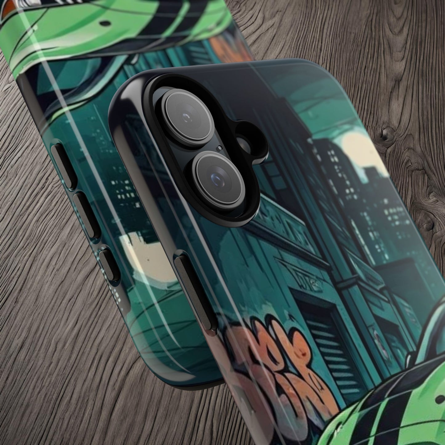 Ford Mustang Shelby GT500 Street Life-Dual Layer Ultra Tough Phone Case Printify by The Night Shift Automotive Apparel