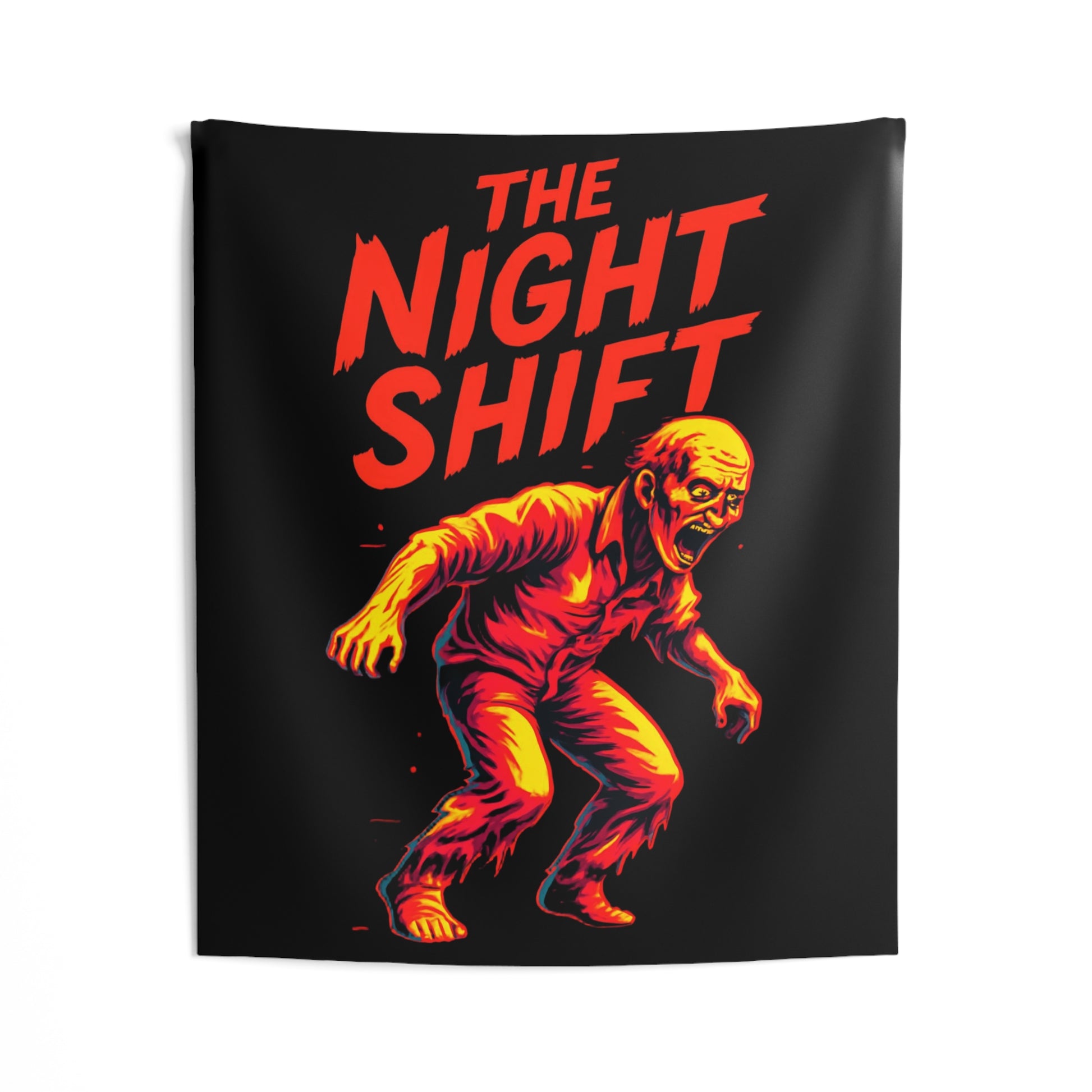 The Night Shift Indoor Wall Tapestries - Shop Banner 50" × 60" Printify by The Night Shift Automotive Apparel