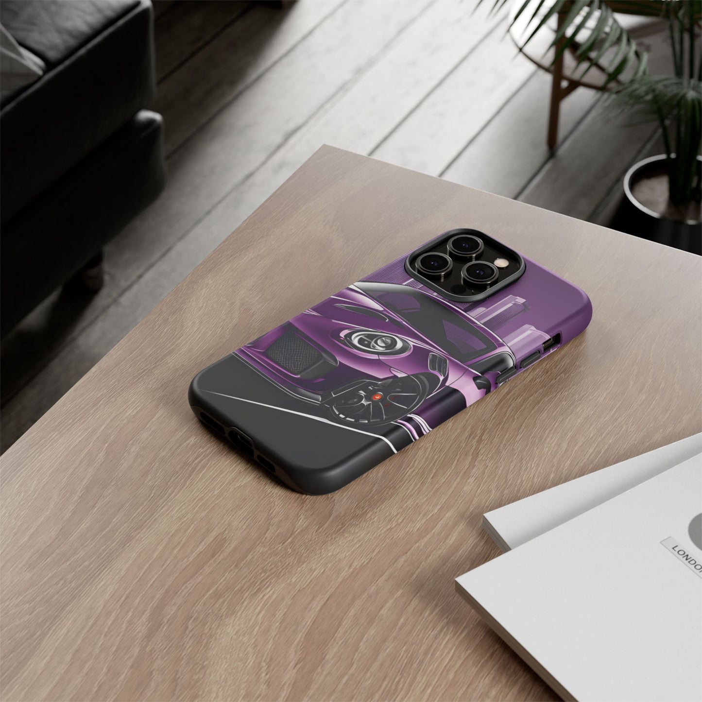 Porsche 911 GT3 RS-Dual Layer Ultra Tough Phone Case iPhone 14 Pro Max Matte Printify by The Night Shift Automotive Apparel