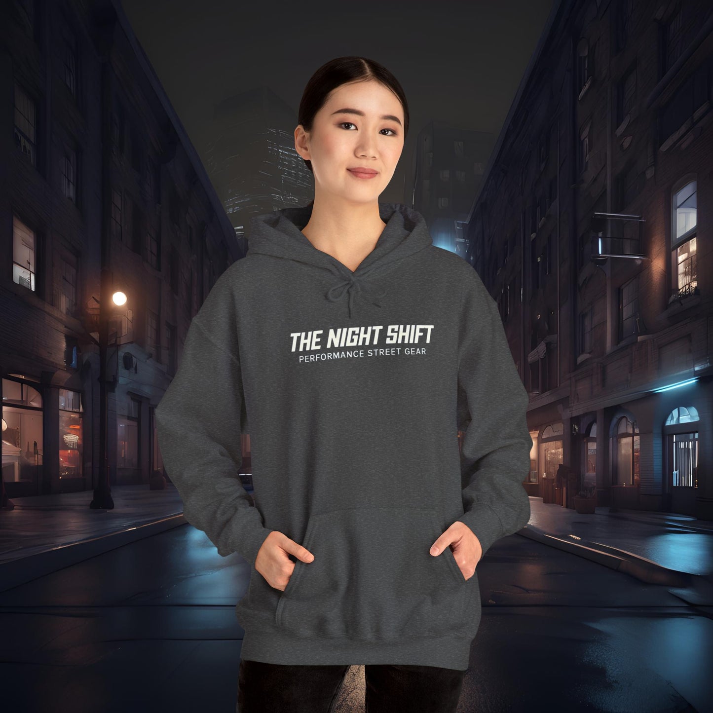 The Night Shift Essentials-Ultra Soft, Premium Hoodie Printify by The Night Shift Automotive Apparel