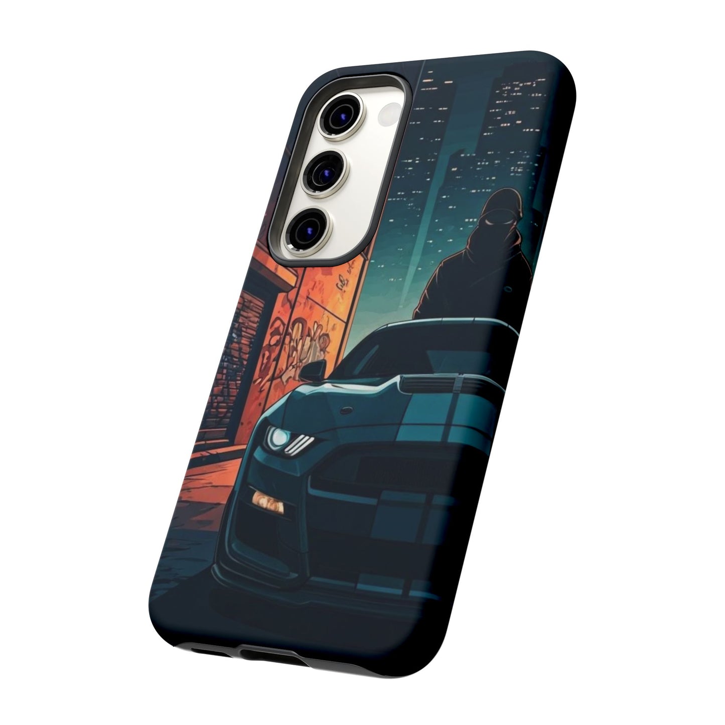 Ford Mustang Shelby GT350 Street Life-Dual Layer Ultra Tough Phone Case Printify by The Night Shift Automotive Apparel