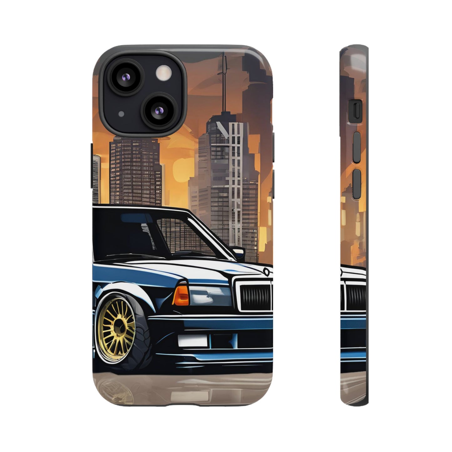 Mercedes Benz 190e Evo-Dual Layer Ultra Tough Phone Case Printify by The Night Shift Automotive Apparel