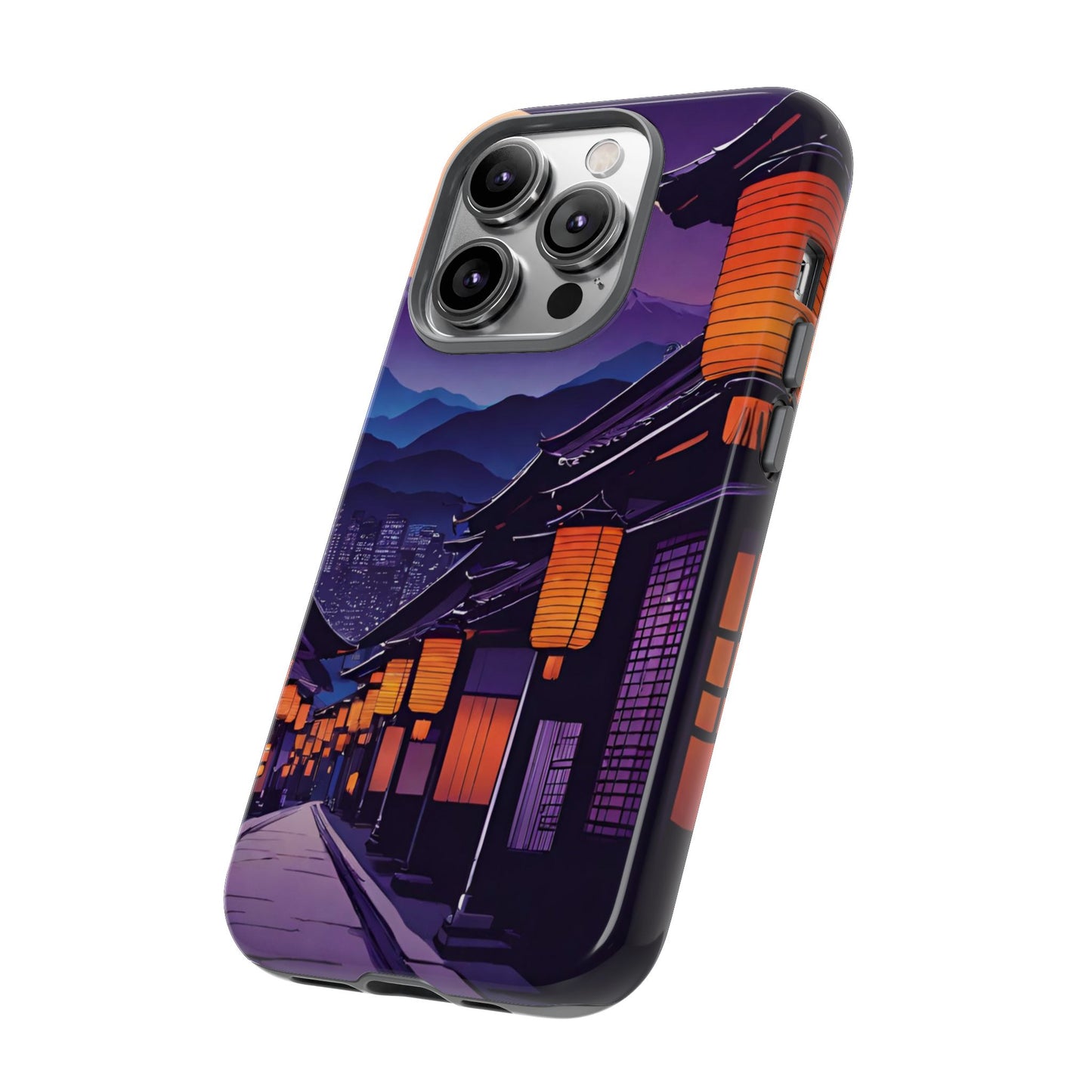Traditional Japanese Village Countryside-Dual Layer Ultra Tough Phone Case Printify by The Night Shift Automotive Apparel