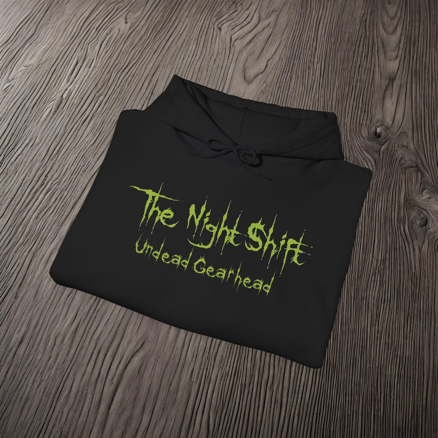 Undead Gearhead Zombie-Ultra Soft, Premium Hoodie Printify by The Night Shift Automotive Apparel