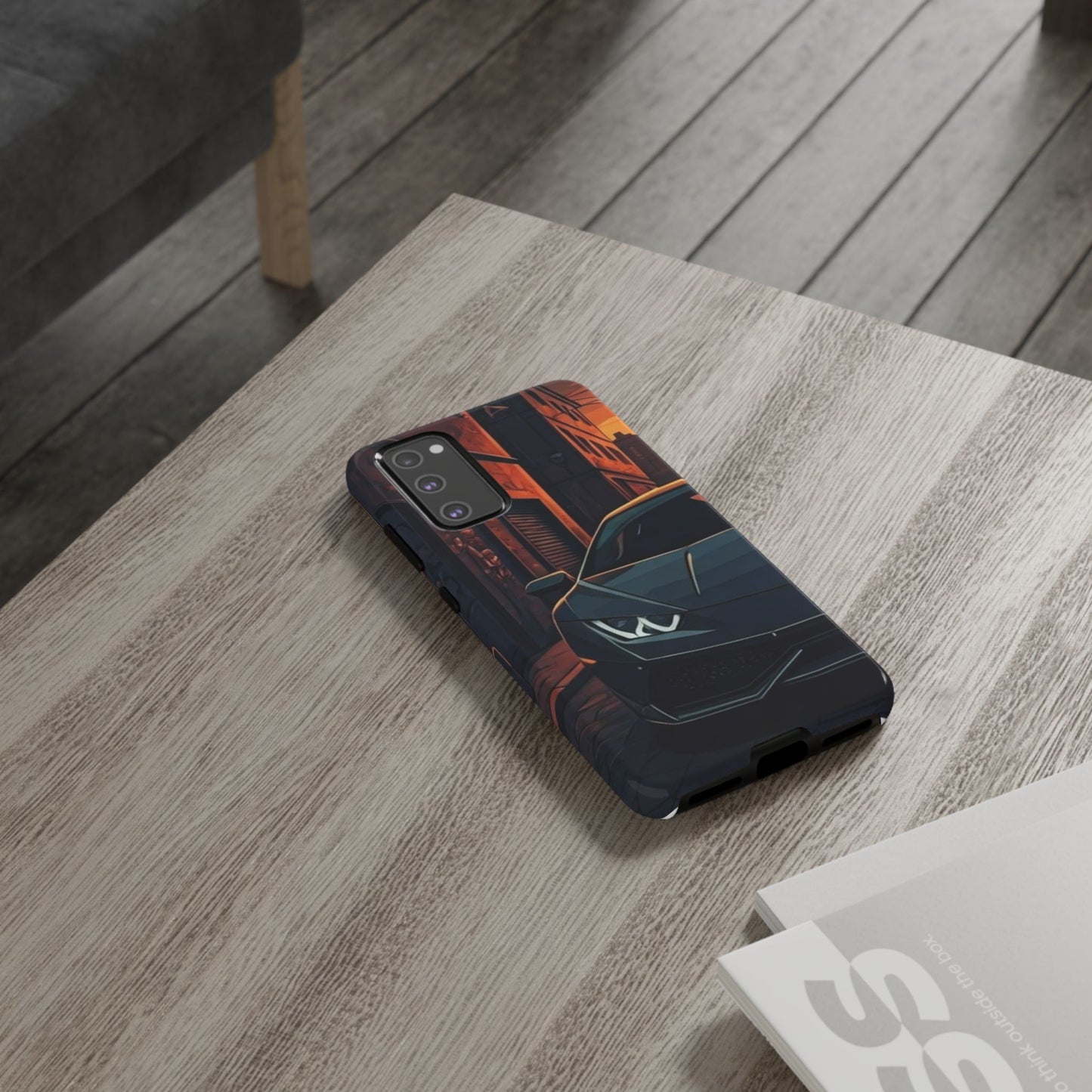 Lamborghini Huracan Street Life-Dual Layer Ultra Tough Phone Case Samsung Galaxy S20 FE Glossy Printify by The Night Shift Automotive Apparel