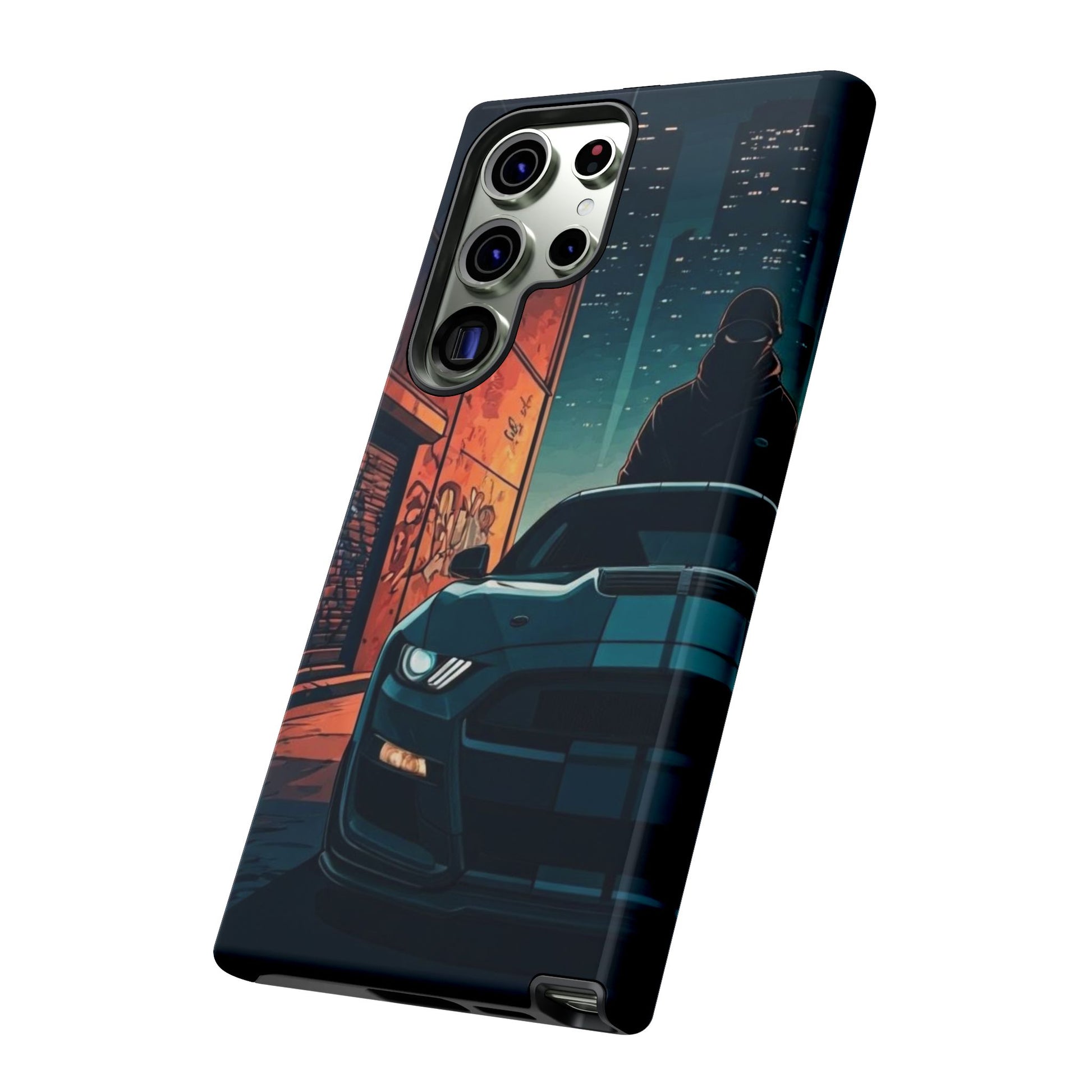 Ford Mustang Shelby GT350 Street Life-Dual Layer Ultra Tough Phone Case Printify by The Night Shift Automotive Apparel