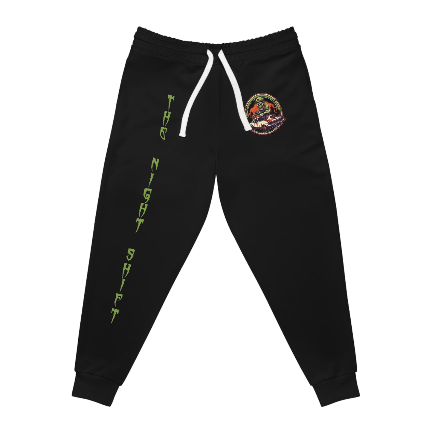 Hell Ride-Premium, Ultra Soft Athletic Joggers Printify by The Night Shift Automotive Apparel