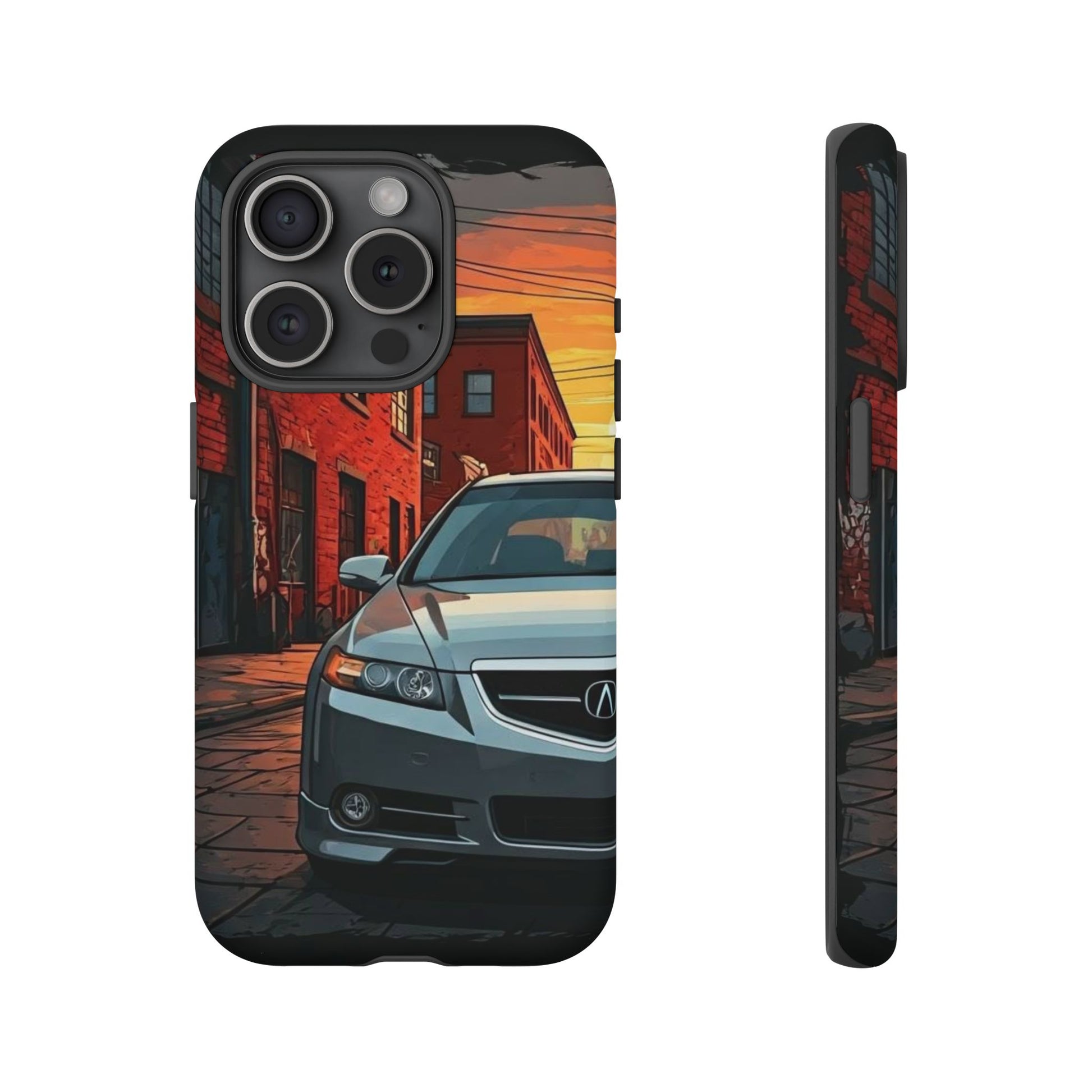 Acura TL Street Life-Dual Layer Ultra Tough Phone Case Printify by The Night Shift Automotive Apparel