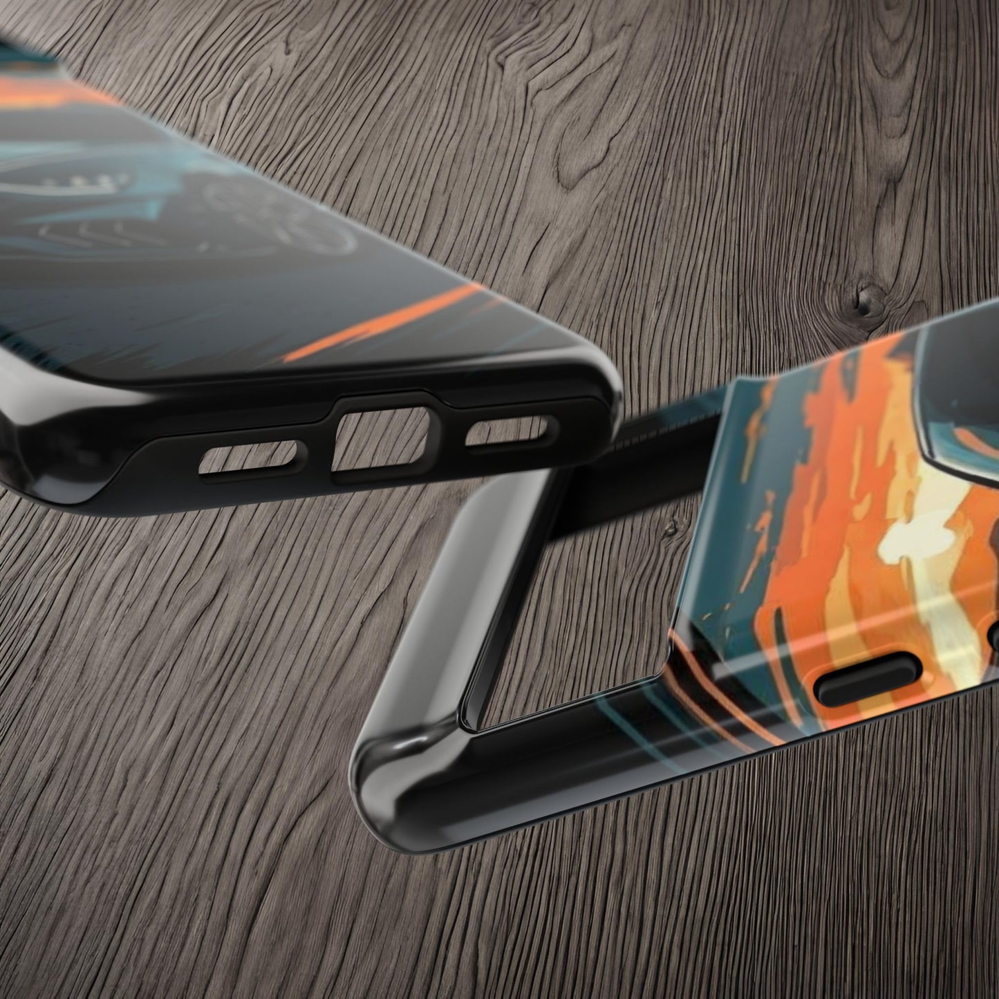 Hyundai Sonata-Sunset Drive-Dual Layer Ultra Tough Phone Case Printify by The Night Shift Automotive Apparel
