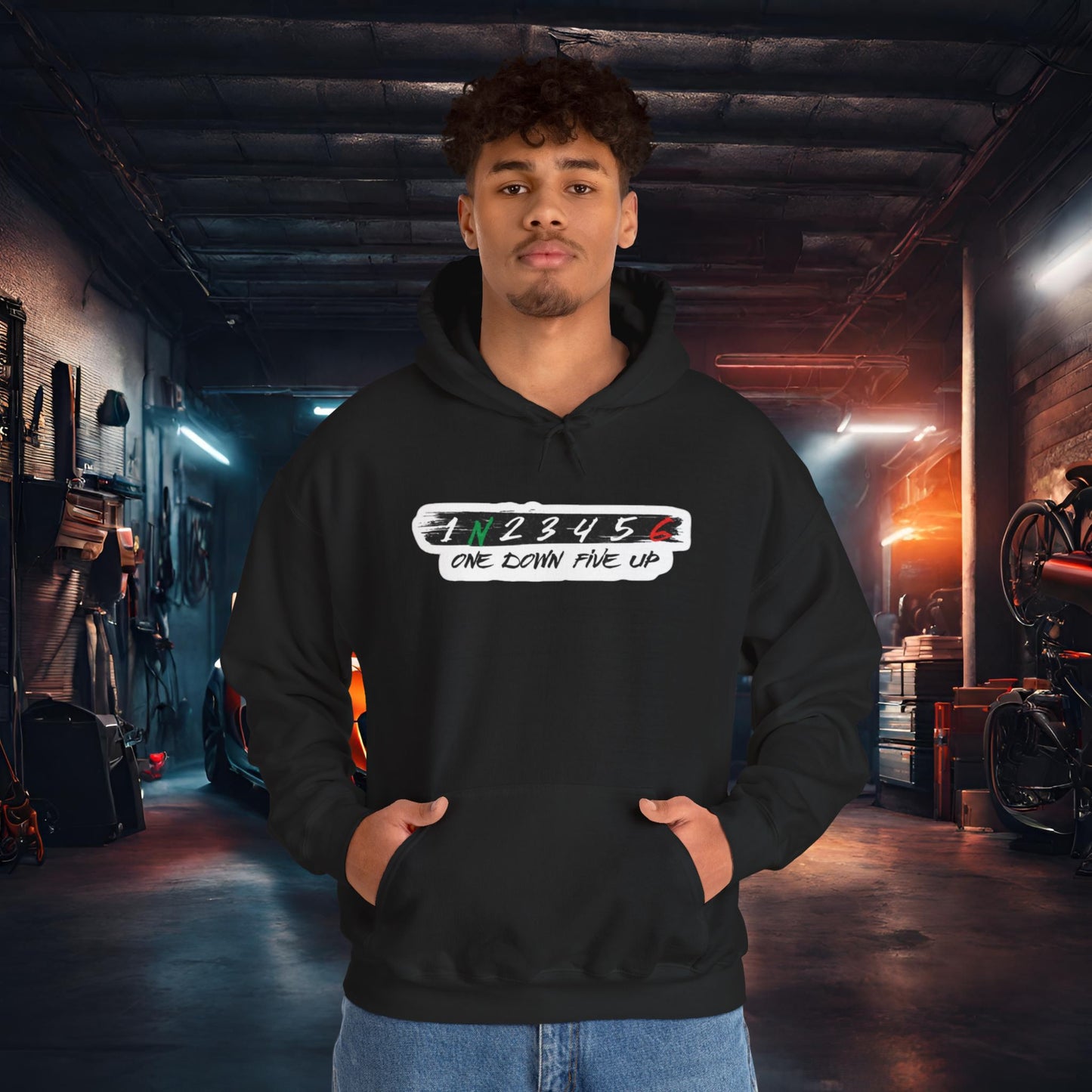 1 Down, 5 Up-Ultra Soft, Premium Hoodie