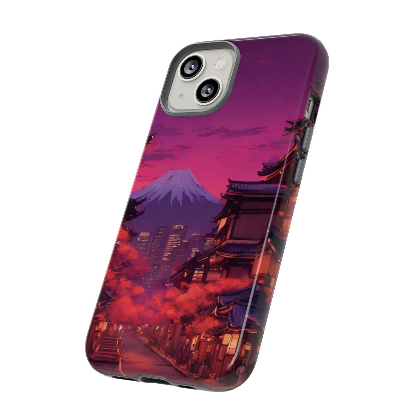 Traditional Japanese Village Countryside-Dual Layer Ultra Tough Phone Case Printify by The Night Shift Automotive Apparel