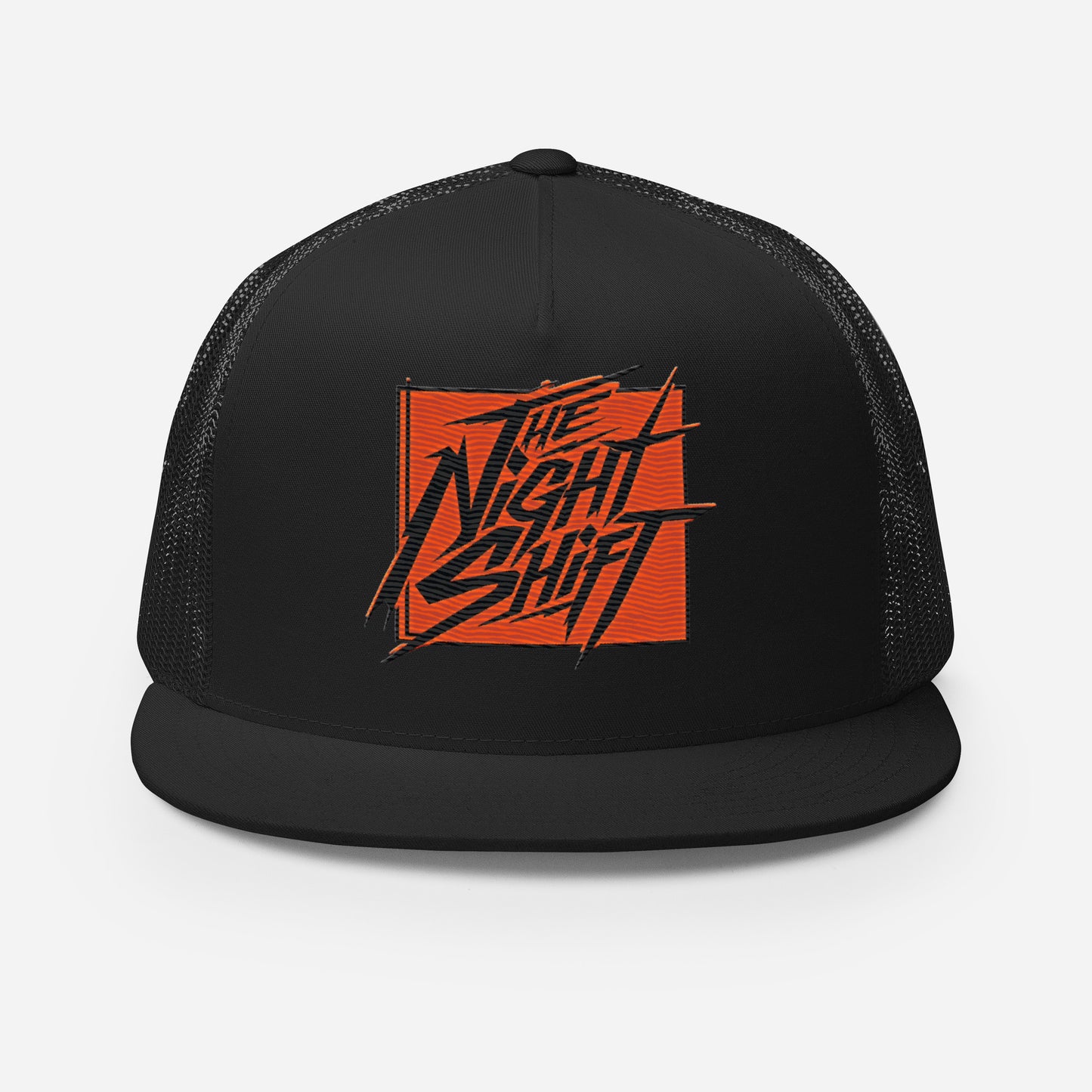 The Night Shift-Embroidered Mesh Snapback Trucker Hat The Night Shift Performance Street Gear by The Night Shift Automotive Apparel