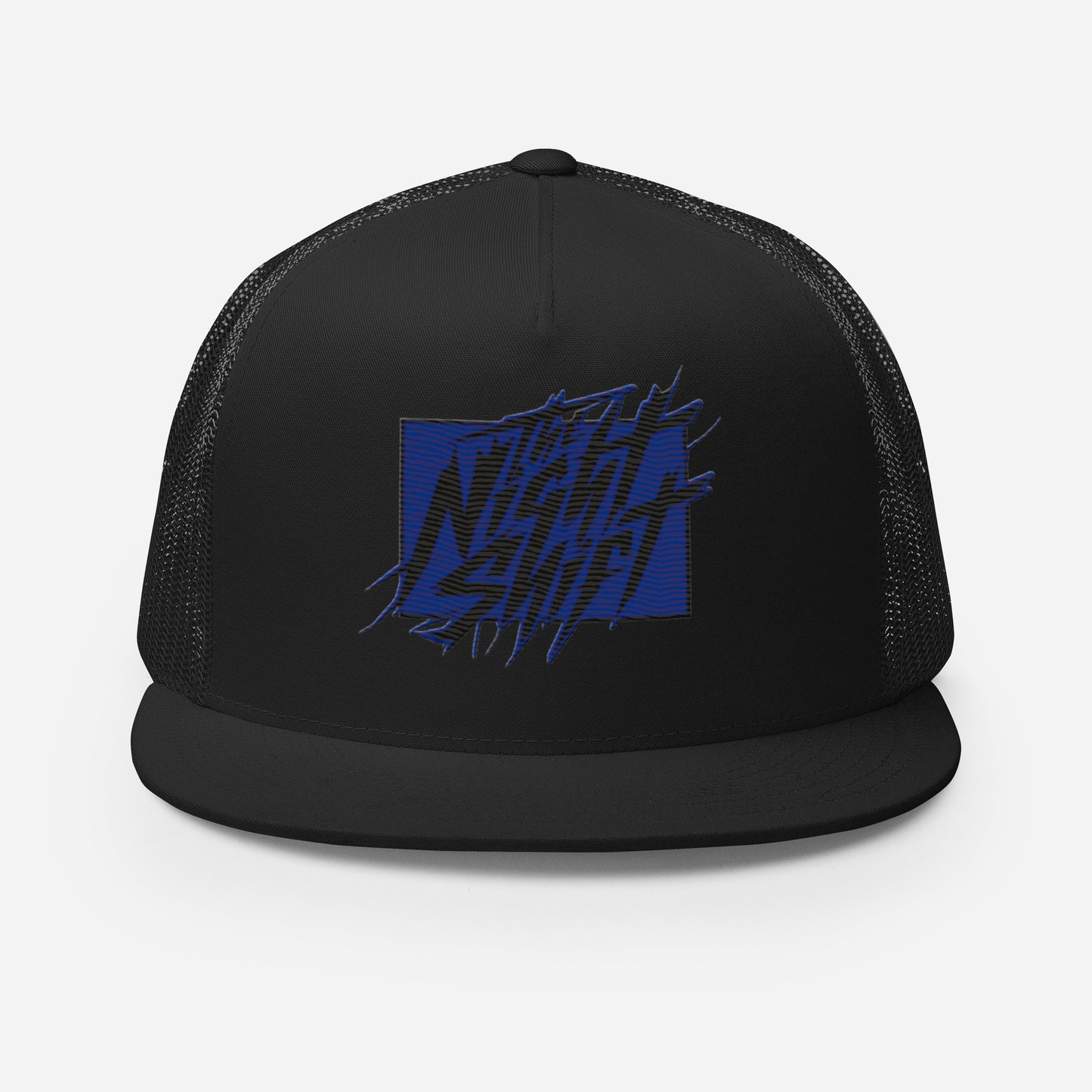 The Night Shift-Embroidered Mesh Snapback Trucker Hat The Night Shift Performance Street Gear by The Night Shift Automotive Apparel