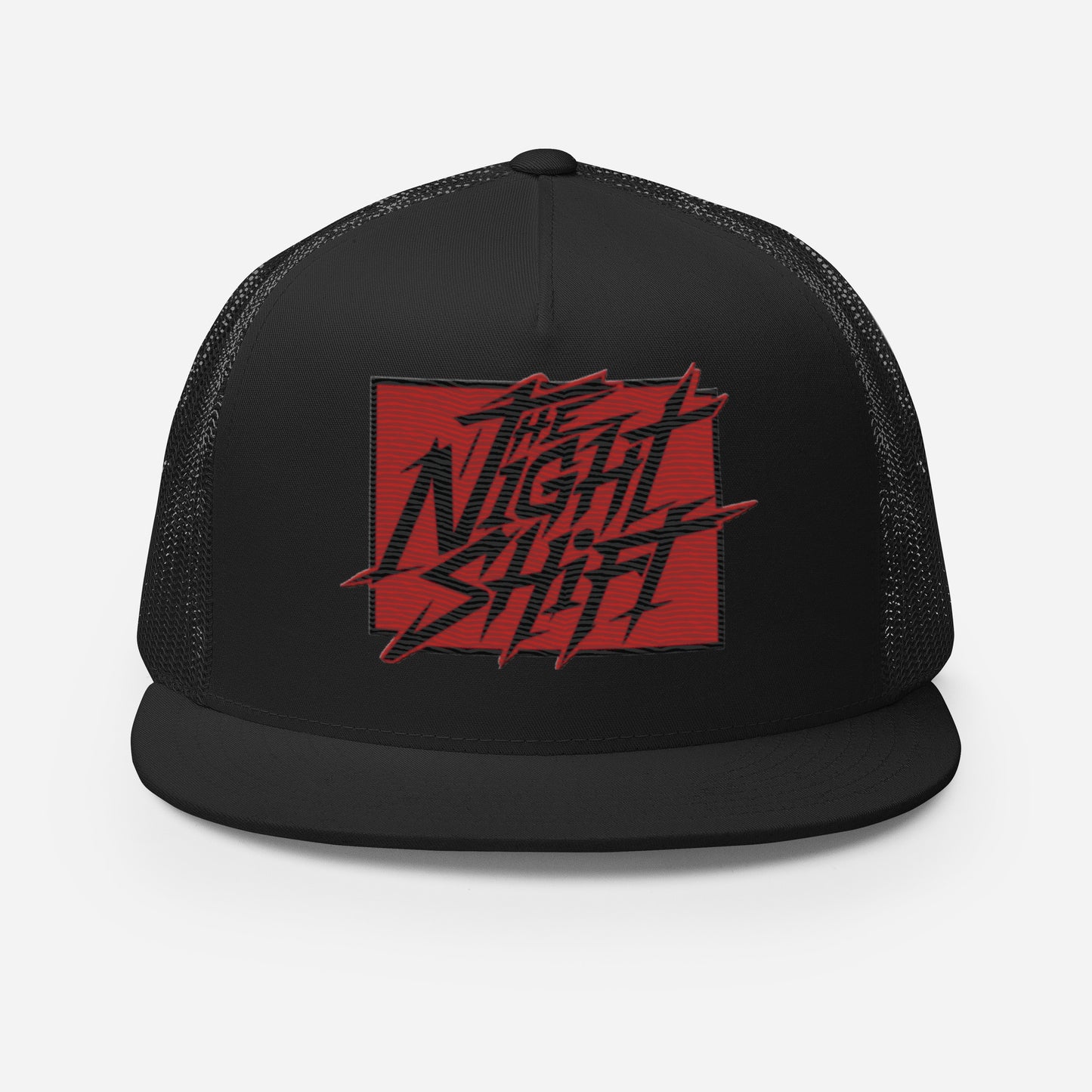 The Night Shift-Embroidered Mesh Snapback Trucker Hat The Night Shift Performance Street Gear by The Night Shift Automotive Apparel