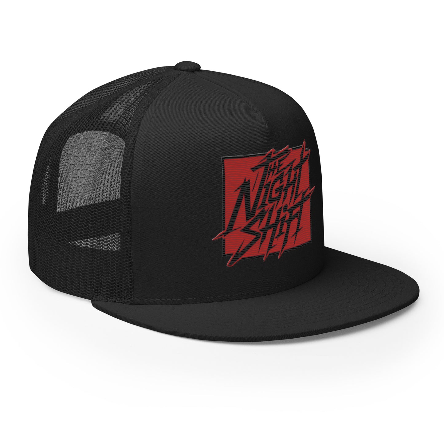 The Night Shift-Embroidered Mesh Snapback Trucker Hat The Night Shift Performance Street Gear by The Night Shift Automotive Apparel