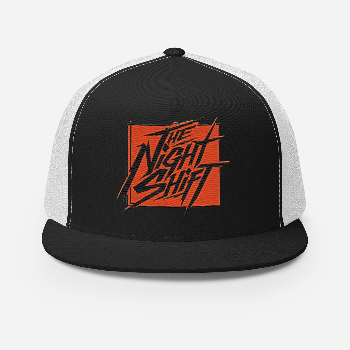 The Night Shift-Embroidered Mesh Snapback Trucker Hat The Night Shift Performance Street Gear by The Night Shift Automotive Apparel