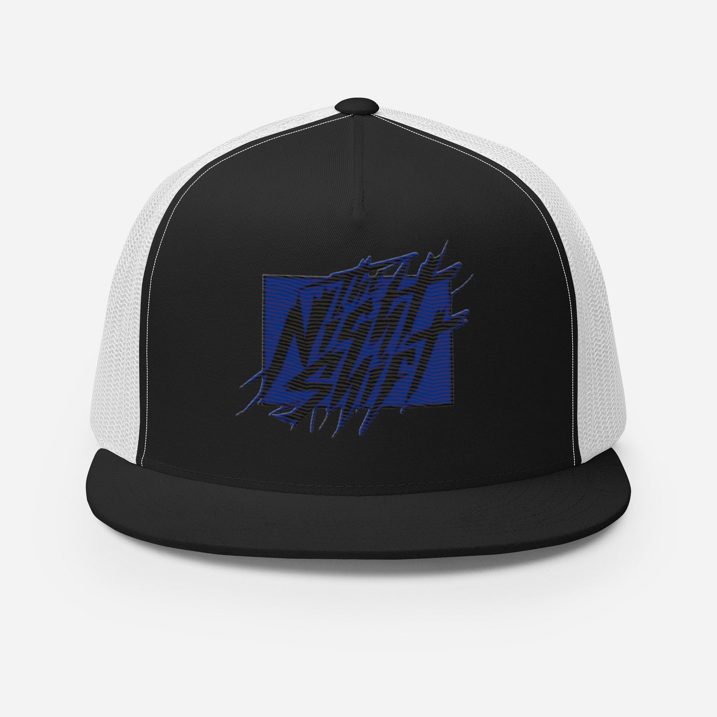 The Night Shift-Embroidered Mesh Snapback Trucker Hat The Night Shift Performance Street Gear by The Night Shift Automotive Apparel