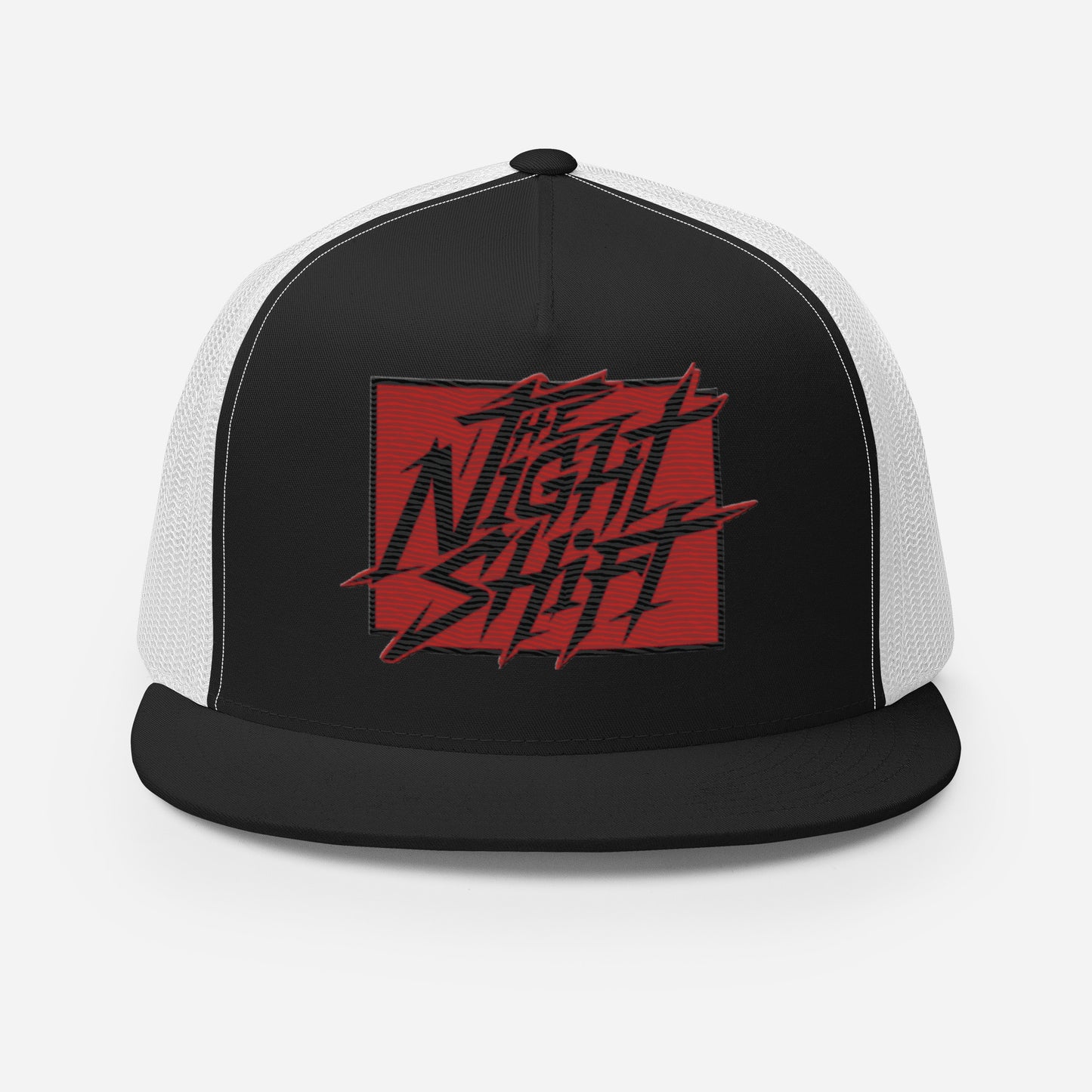 The Night Shift-Embroidered Mesh Snapback Trucker Hat The Night Shift Performance Street Gear by The Night Shift Automotive Apparel