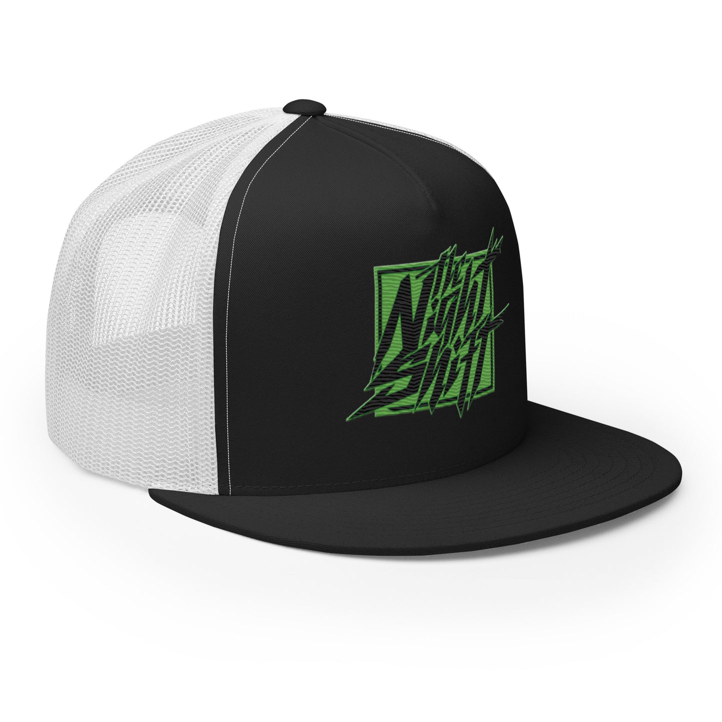 The Night Shift-Embroidered Mesh Snapback Trucker Hat The Night Shift Performance Street Gear by The Night Shift Automotive Apparel