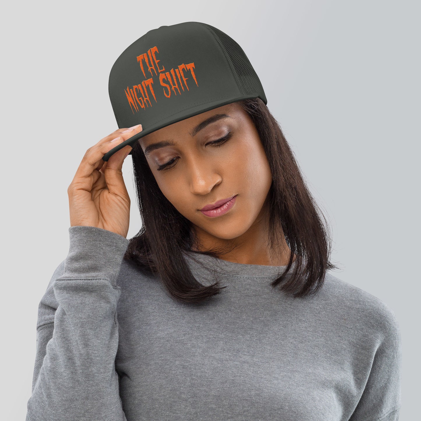 Trucker Cap The Night Shift Performance Street Gear by The Night Shift Automotive Apparel