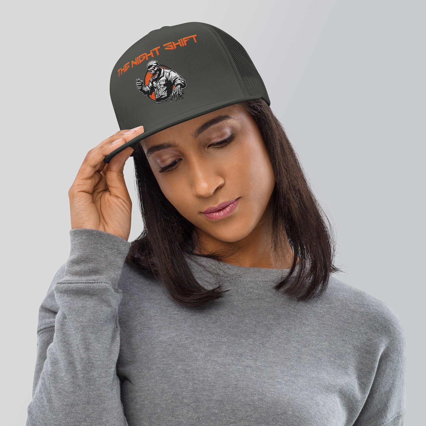 Trucker Cap The Night Shift Performance Street Gear by The Night Shift Automotive Apparel