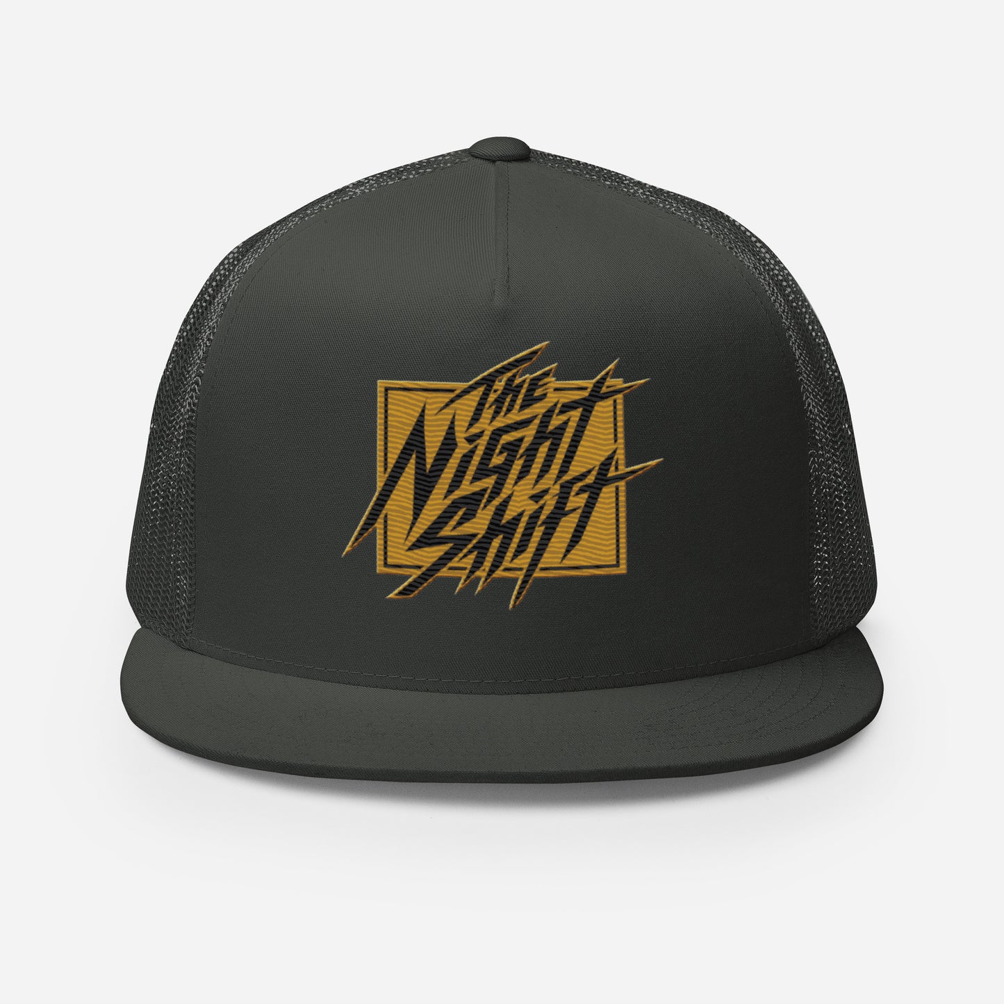 The Night Shift-Embroidered Mesh Snapback Trucker Hat The Night Shift Performance Street Gear by The Night Shift Automotive Apparel