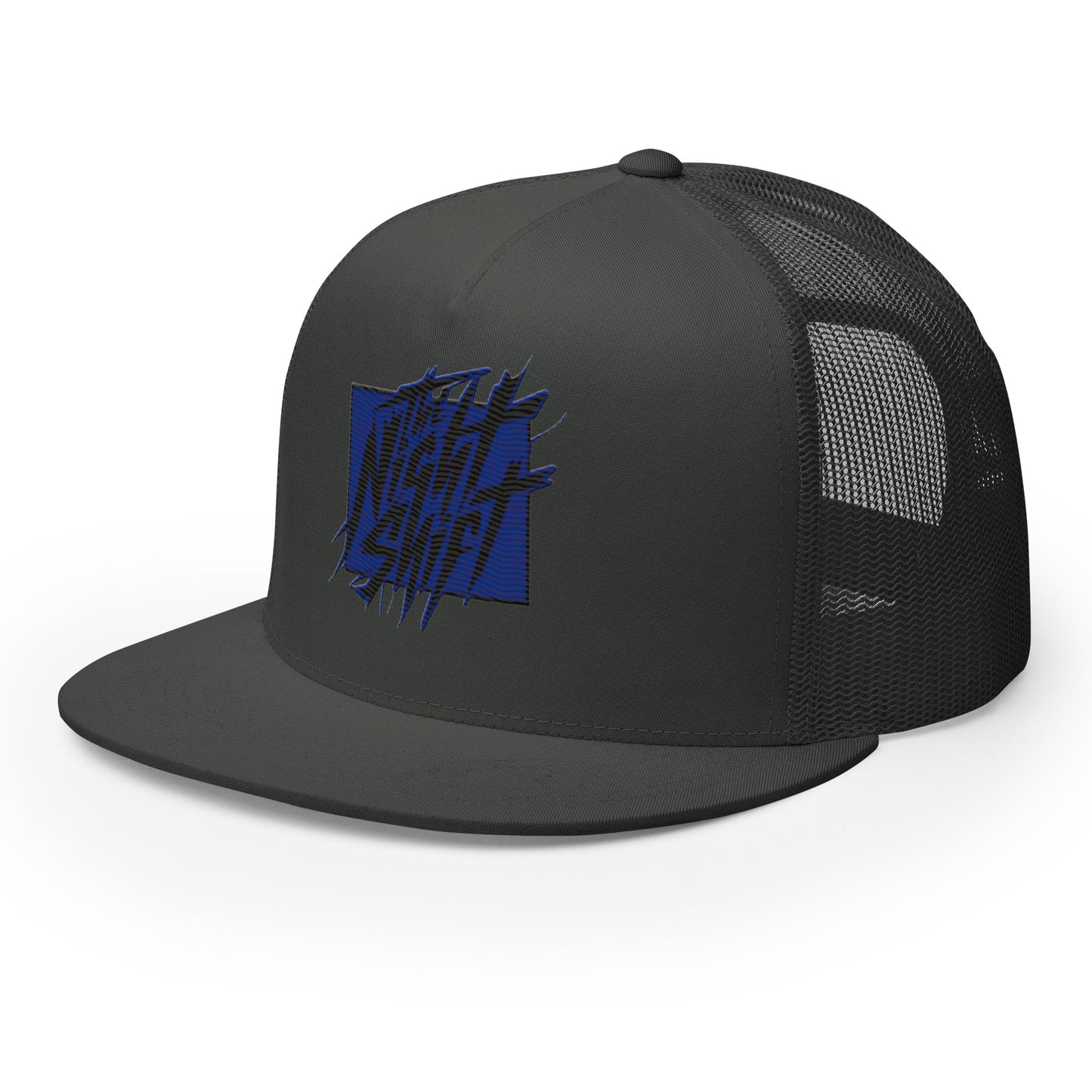 The Night Shift-Embroidered Mesh Snapback Trucker Hat The Night Shift Performance Street Gear by The Night Shift Automotive Apparel