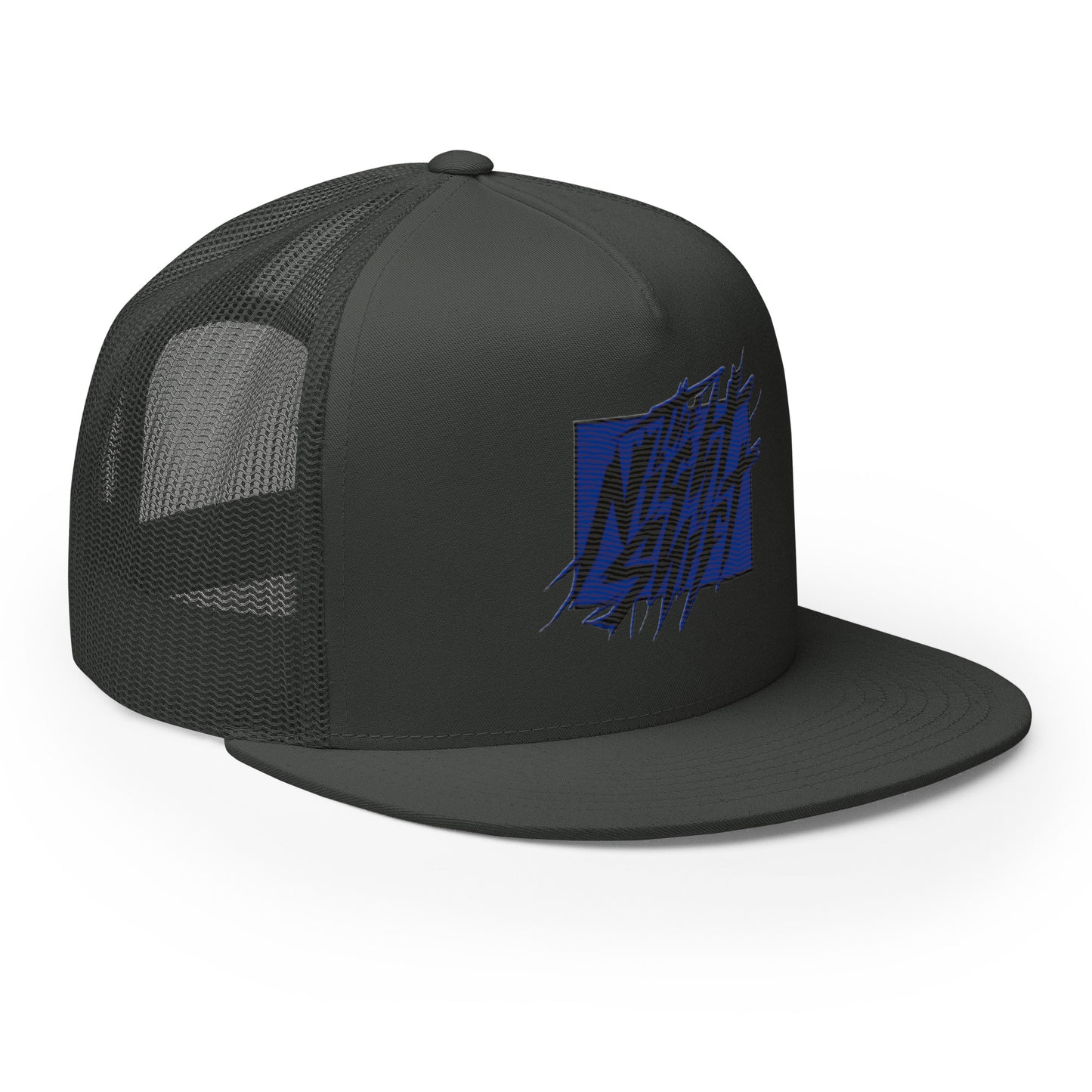 The Night Shift-Embroidered Mesh Snapback Trucker Hat The Night Shift Performance Street Gear by The Night Shift Automotive Apparel