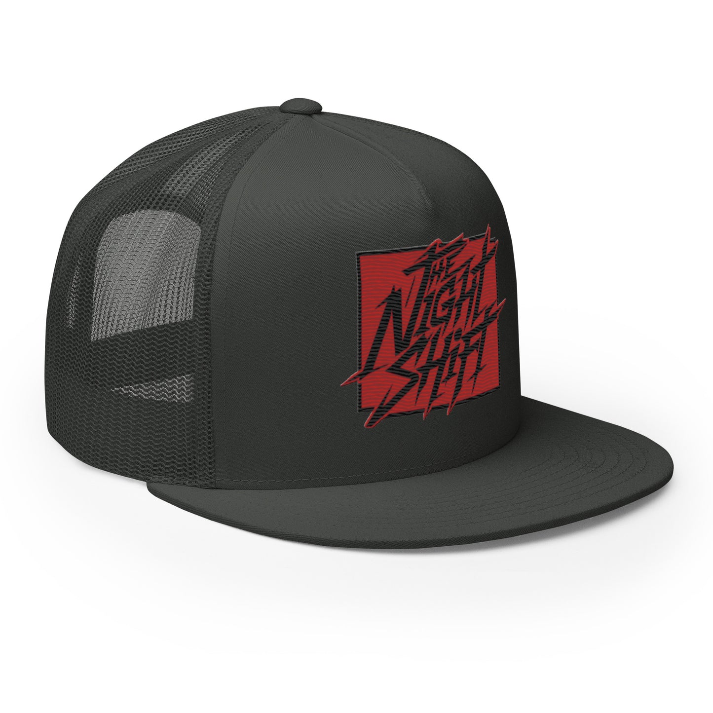 The Night Shift-Embroidered Mesh Snapback Trucker Hat The Night Shift Performance Street Gear by The Night Shift Automotive Apparel