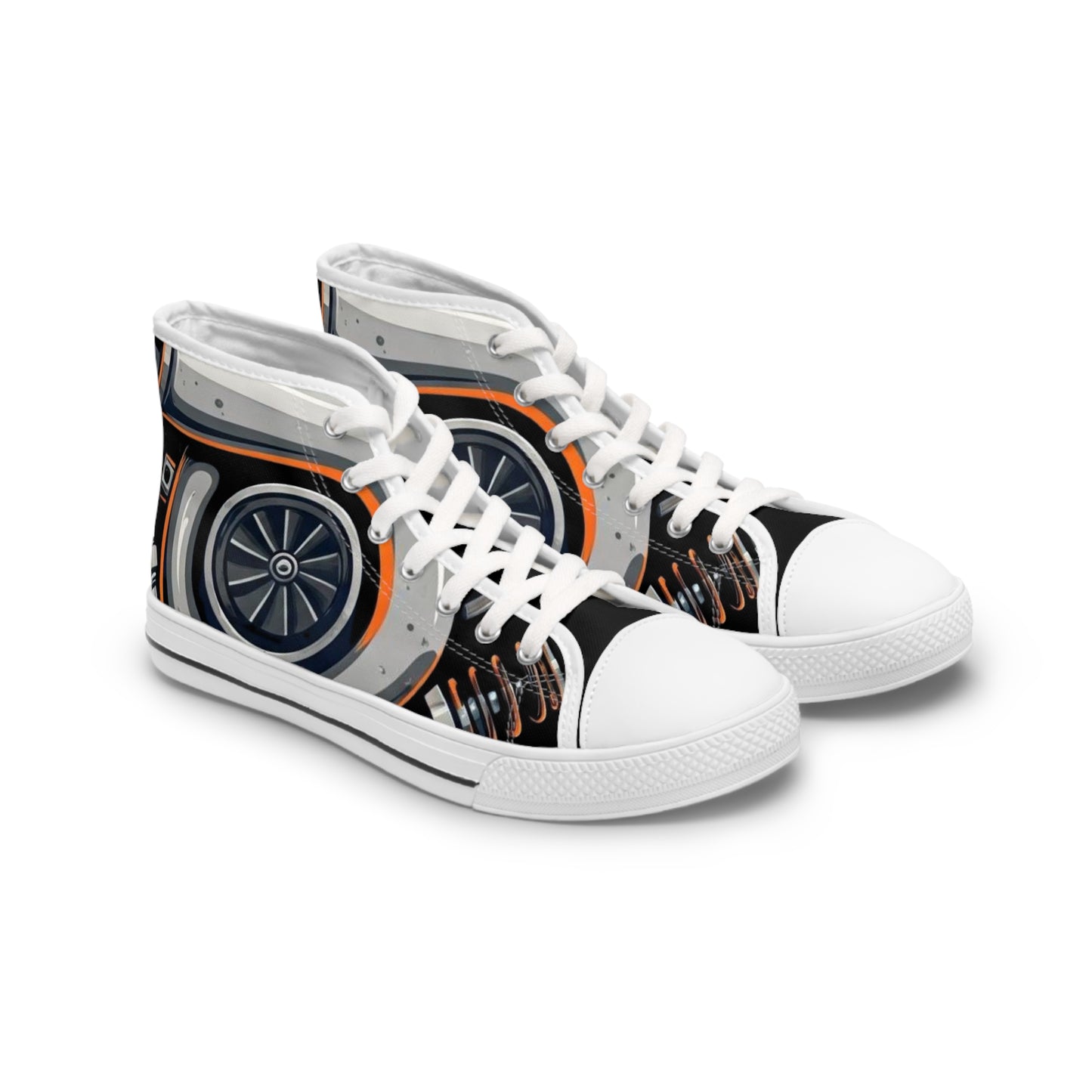 The Night Shift-Women's Canvas High Tops