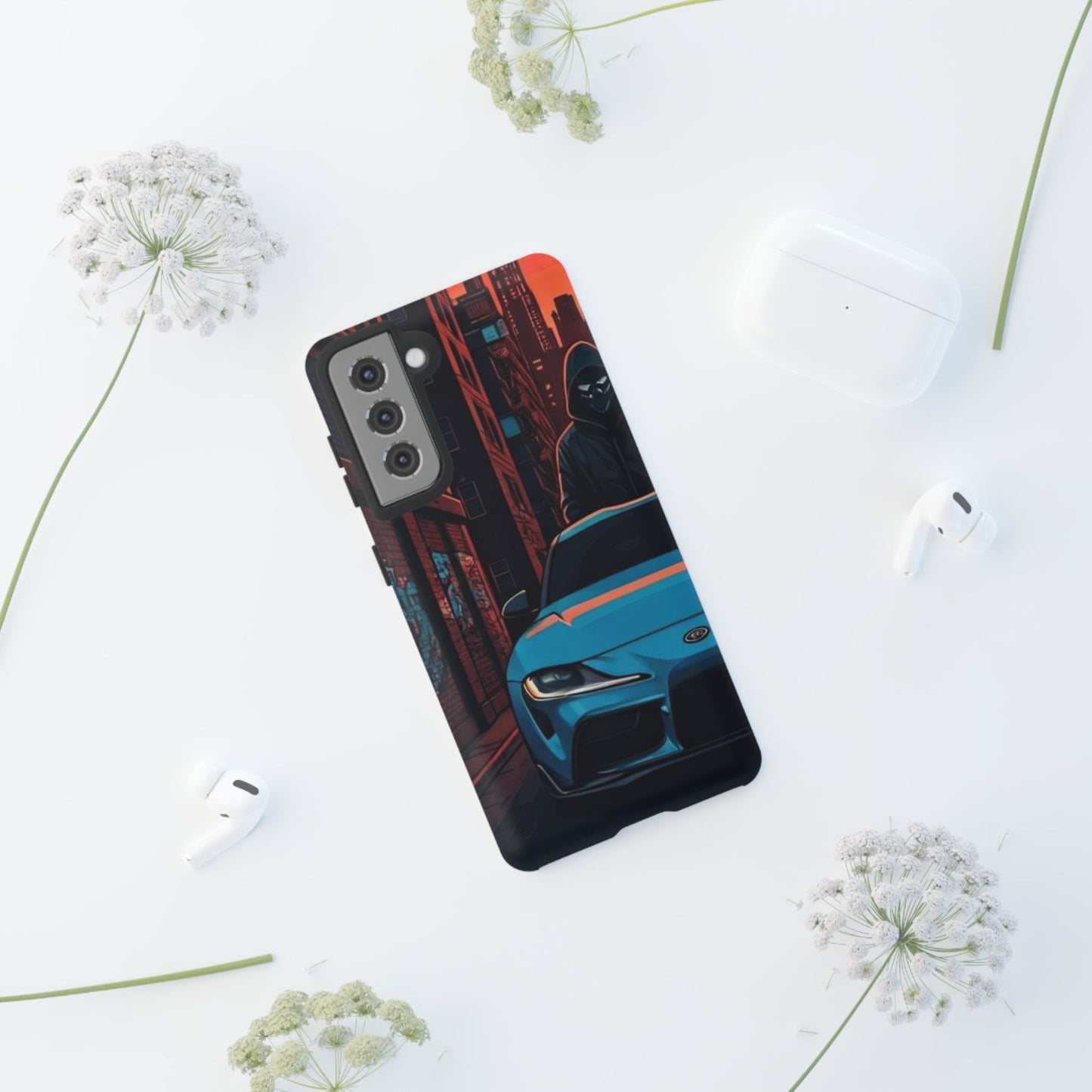 Toyota Supra MK-V Street Life-Dual Layer Ultra Tough Phone Case Printify by The Night Shift Automotive Apparel