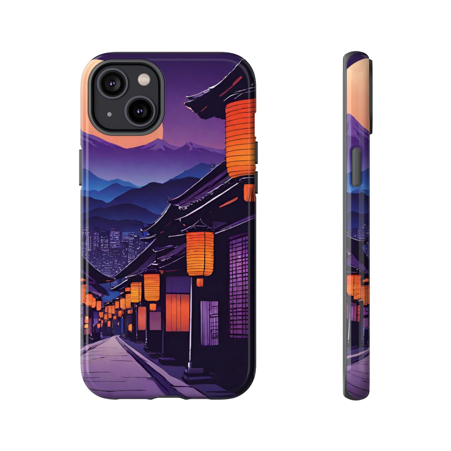 Traditional Japanese Village Countryside-Dual Layer Ultra Tough Phone Case Printify by The Night Shift Automotive Apparel