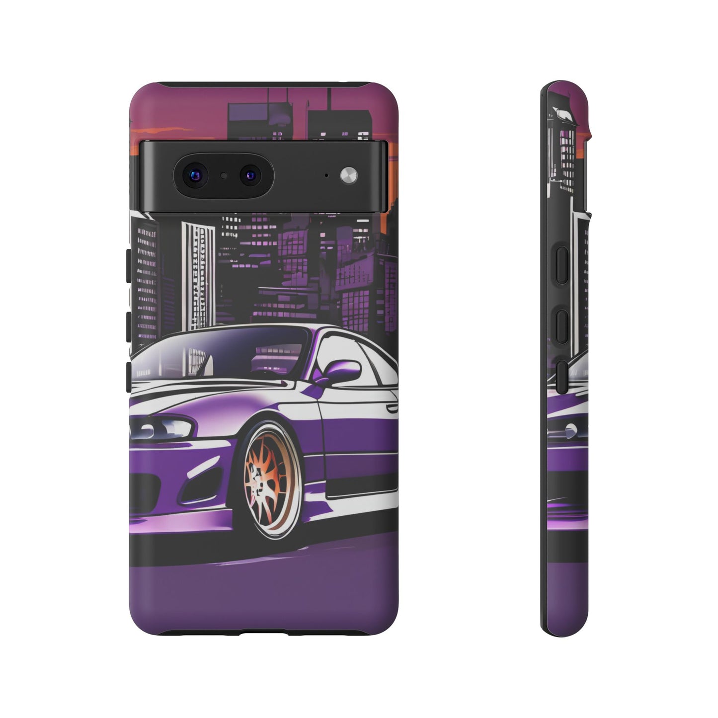 Nissan 240sx S15-Dual Layer Ultra Tough Phone Case Printify by The Night Shift Automotive Apparel
