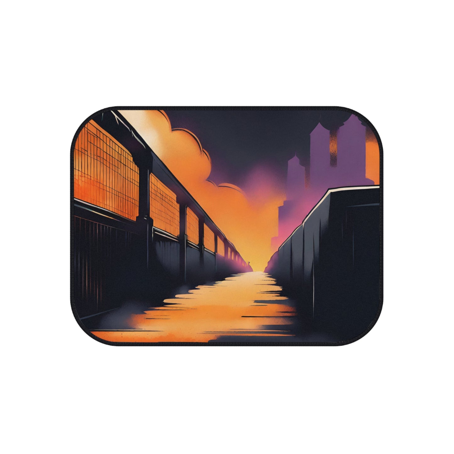 Street Life-Premium, High Quality Car Floor Mats (Set of 4) Printify by The Night Shift Automotive Apparel