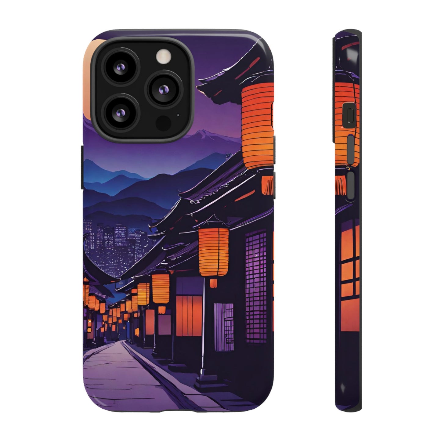 Traditional Japanese Village Countryside-Dual Layer Ultra Tough Phone Case Printify by The Night Shift Automotive Apparel