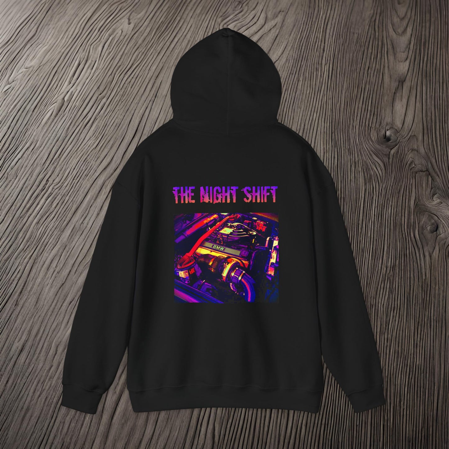 M20B30 Synthwave-Premium, Ultra Soft Unisex Hoodie Printify by The Night Shift Automotive Apparel