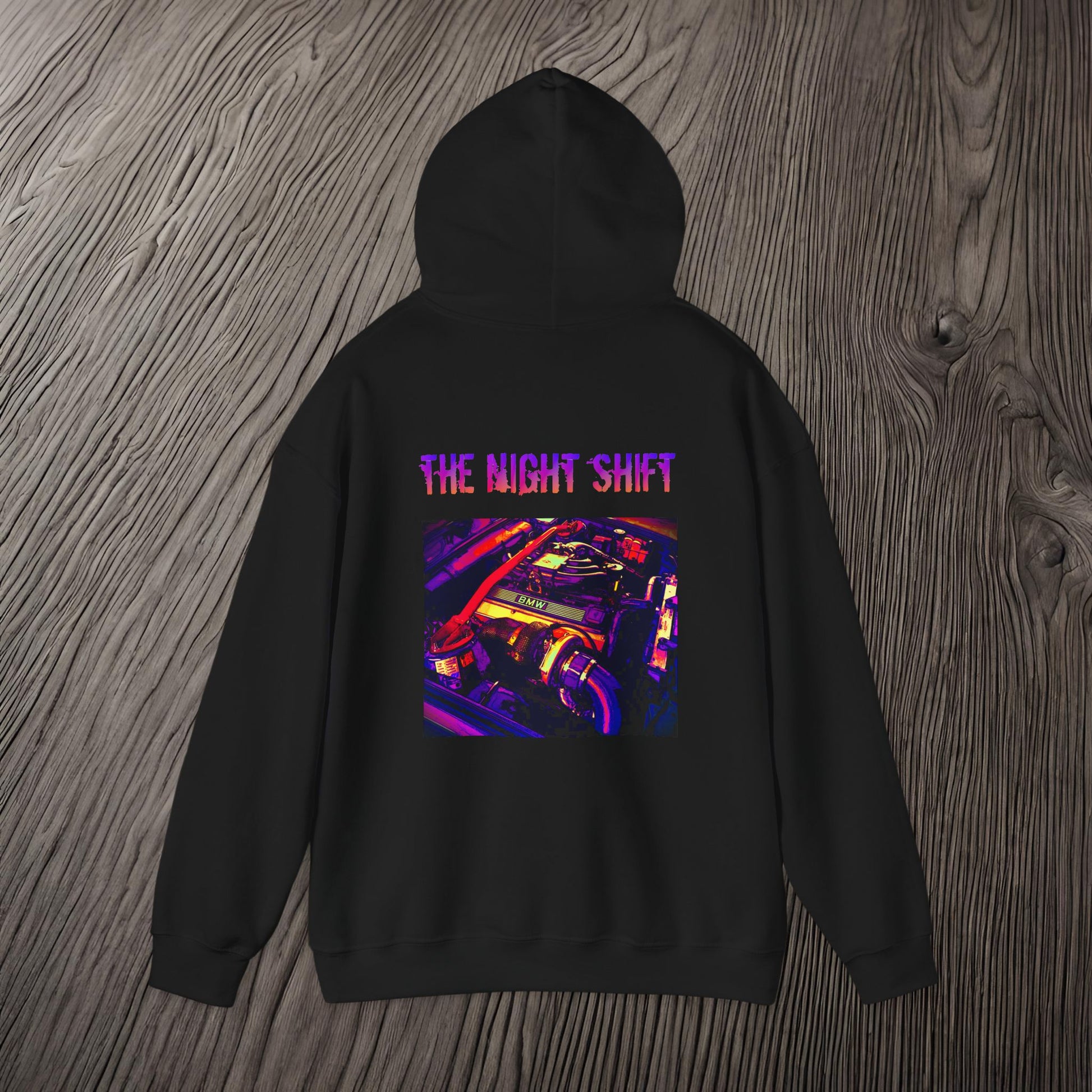 M20B30 Synthwave-Premium, Ultra Soft Unisex Hoodie Printify by The Night Shift Automotive Apparel