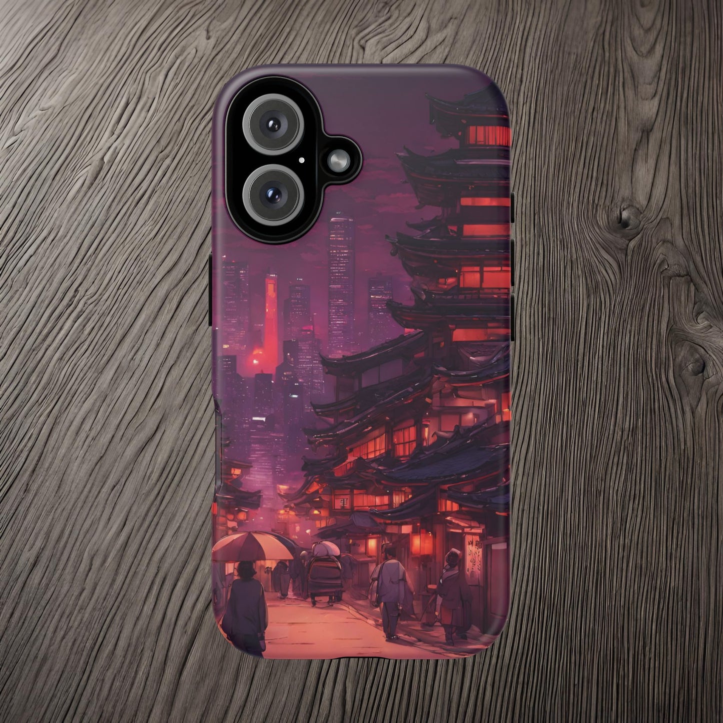 Traditional Japanese Village Countryside-Dual Layer Ultra Tough Phone Case Printify by The Night Shift Automotive Apparel