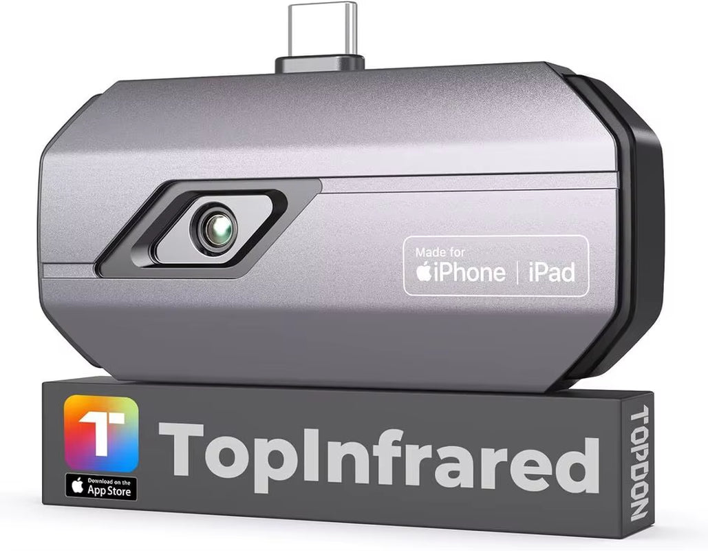 TOPDON TC002C Infrared Thermal Imaging Camera for IOS TYPE C TOPDON by The Night Shift Automotive Apparel