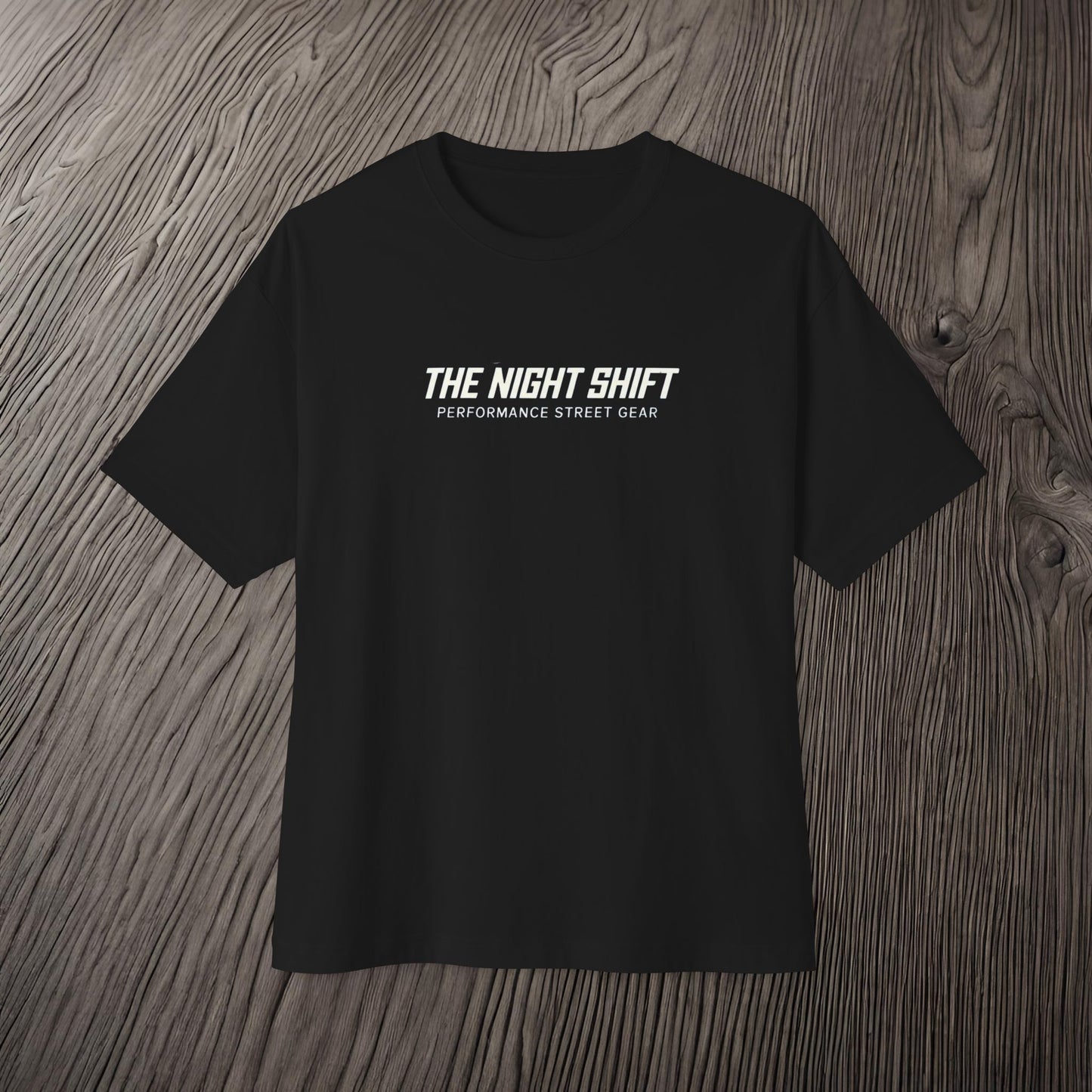 The Night Shift Essentials-Ultra Soft, Premium Unisex Oversized Boxy Tee Printify by The Night Shift Automotive Apparel