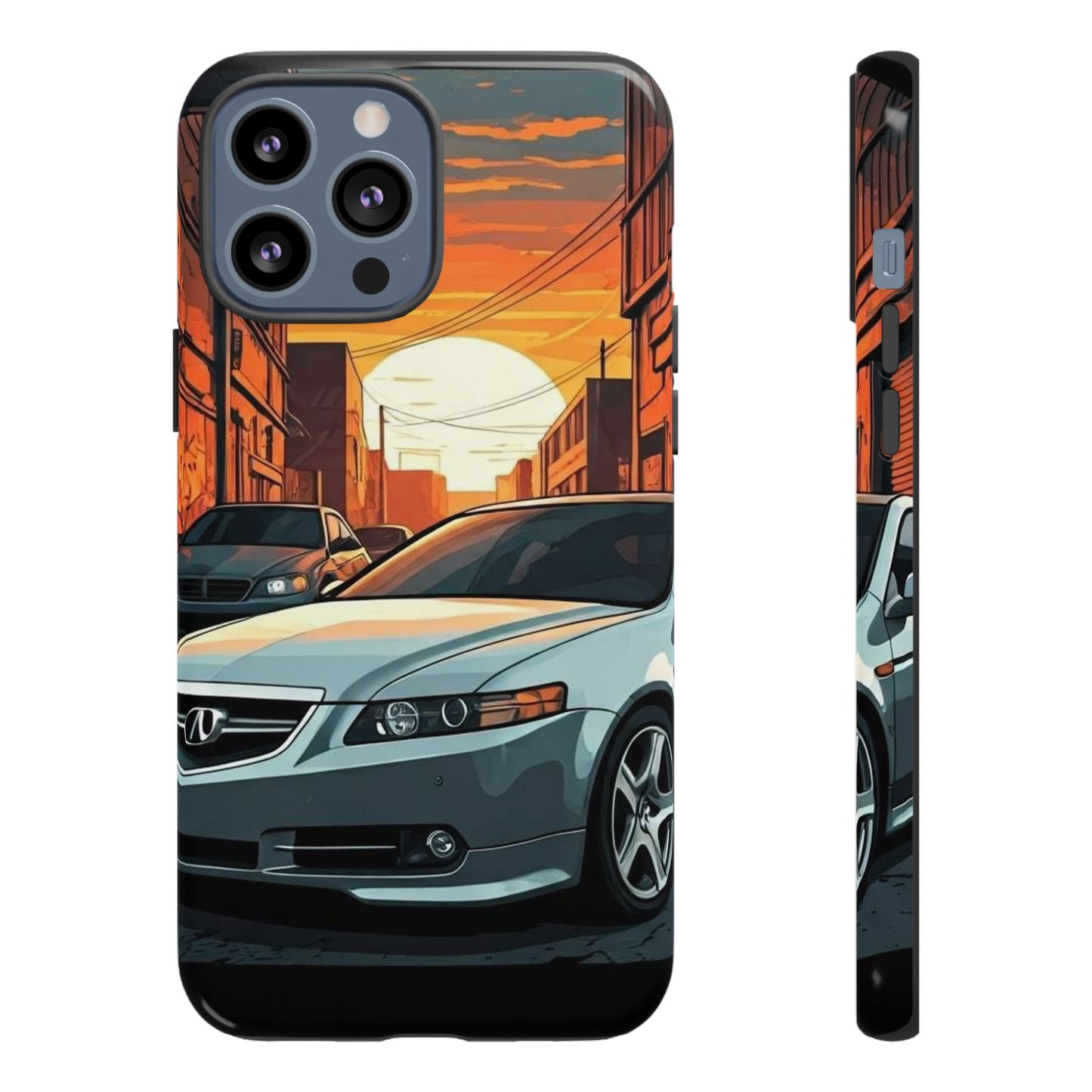 Acura TL Street Life-Dual Layer Ultra Tough Phone Case Printify by The Night Shift Automotive Apparel
