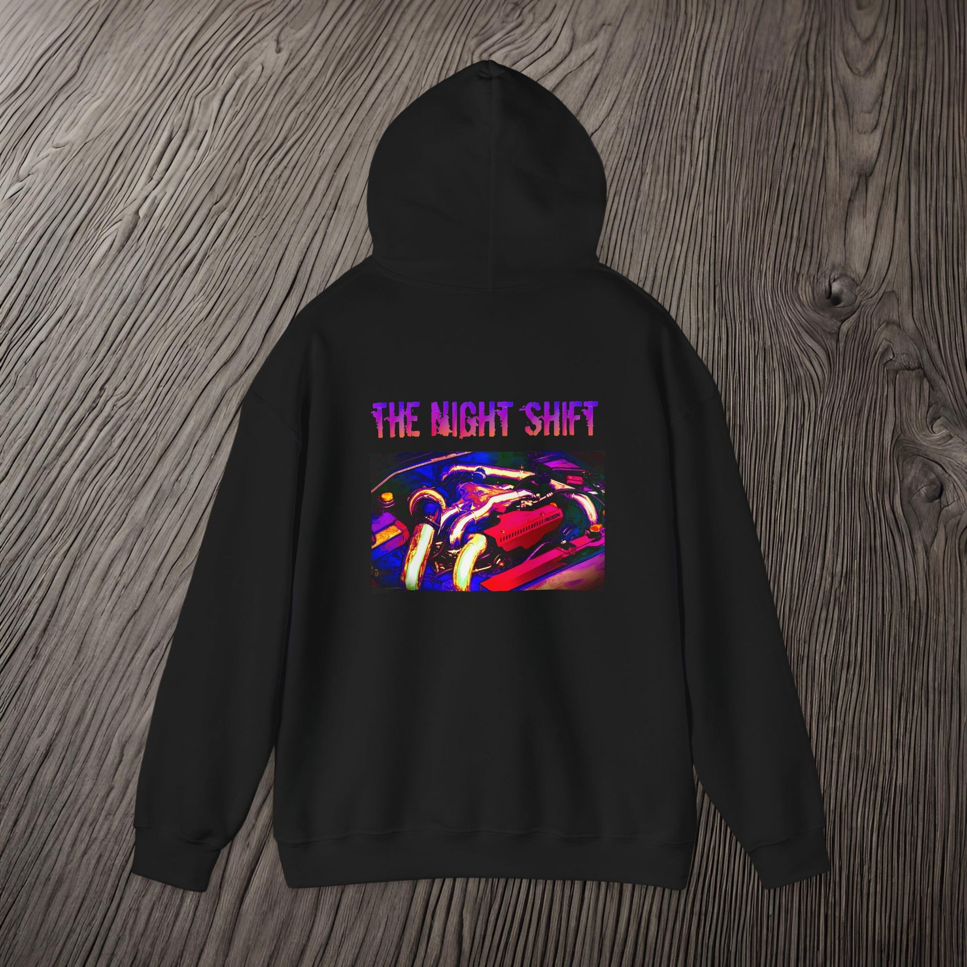 EJ257 Synthwave-Premium, Ultra Soft Unisex Hoodie Printify by The Night Shift Automotive Apparel