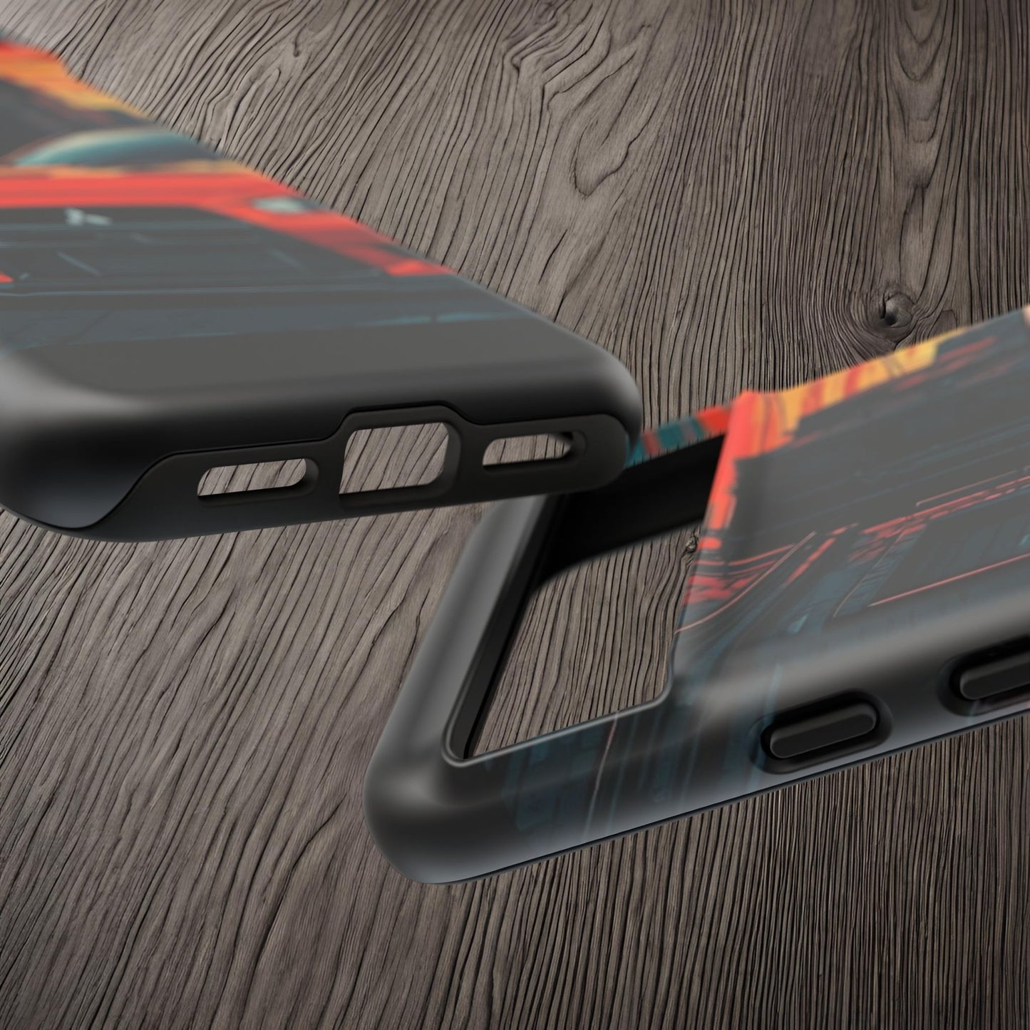 Mitsubishi Evo X Street Life-Dual Layer Ultra Tough Phone Case Printify by The Night Shift Automotive Apparel