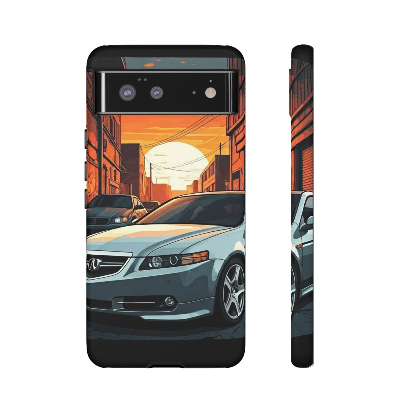 Acura TL Street Life-Dual Layer Ultra Tough Phone Case Printify by The Night Shift Automotive Apparel