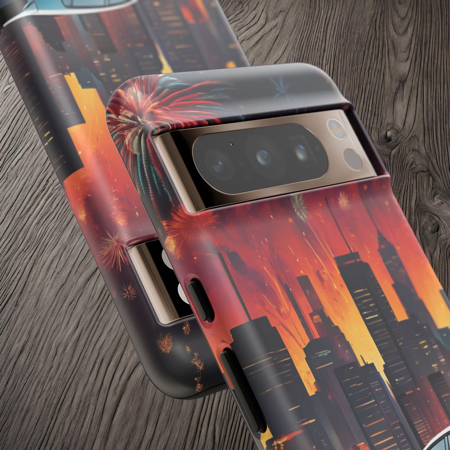 Volkswagon Golf GTI Fireworks-Dual Layer Ultra Tough Phone Case Printify by The Night Shift Automotive Apparel