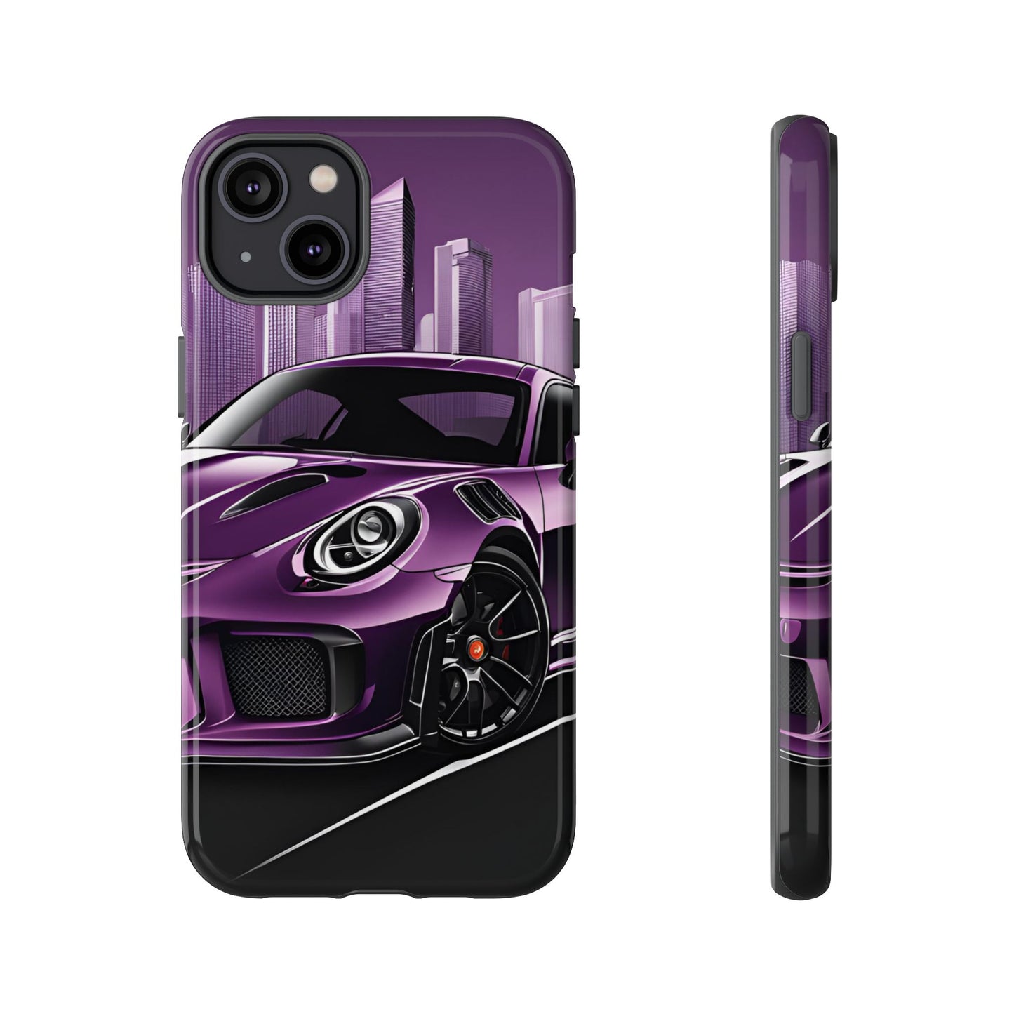 Porsche 911 GT3 RS-Dual Layer Ultra Tough Phone Case Printify by The Night Shift Automotive Apparel