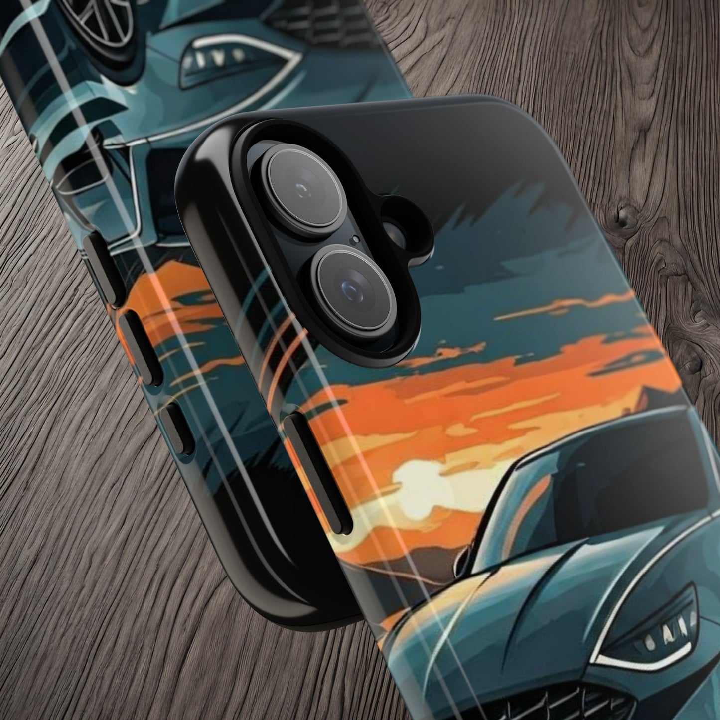 Hyundai Sonata-Sunset Drive-Dual Layer Ultra Tough Phone Case Printify by The Night Shift Automotive Apparel