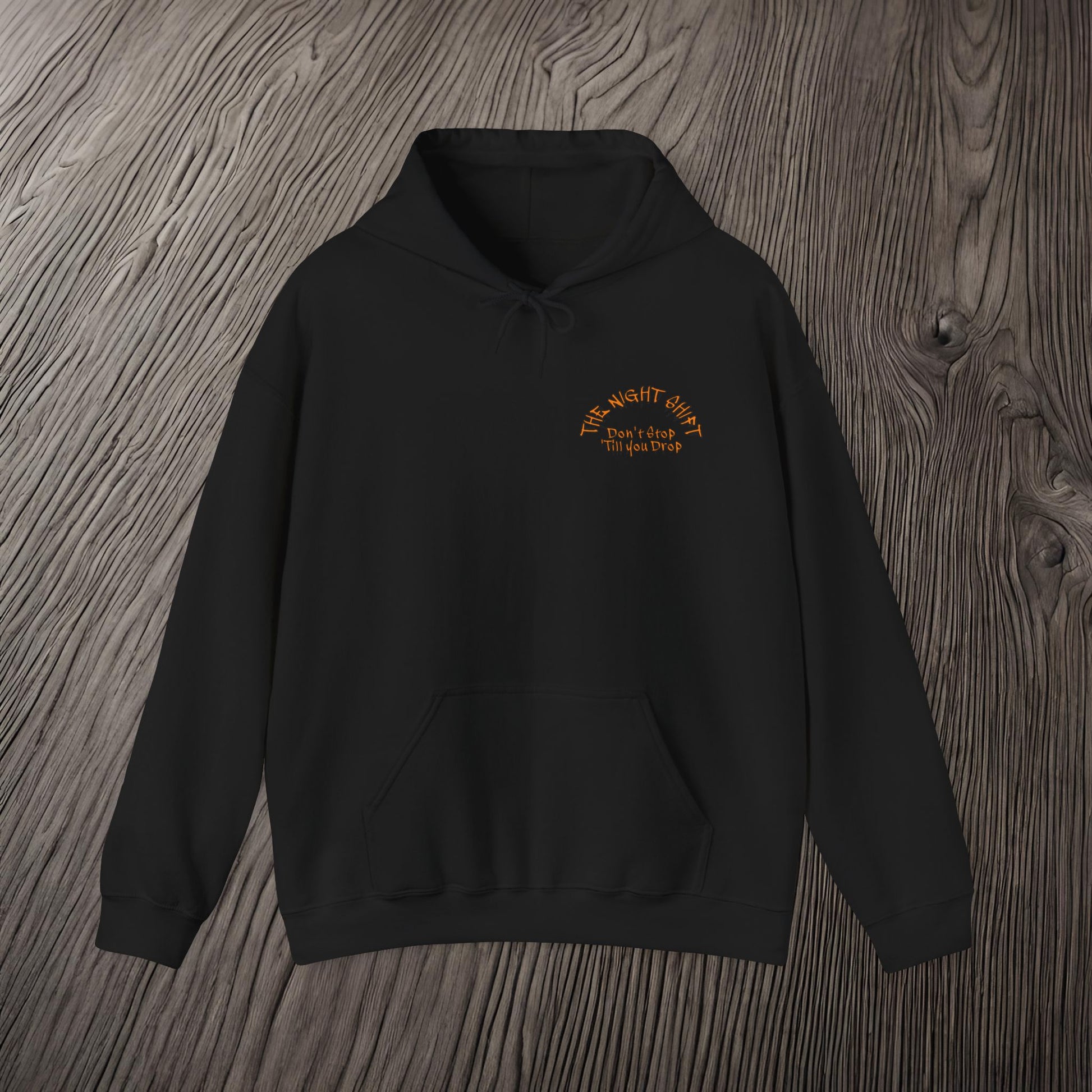 The Night Shift Zombie Mechanic Logo-Ultra Soft, Premium Hoodie Printify by The Night Shift Automotive Apparel